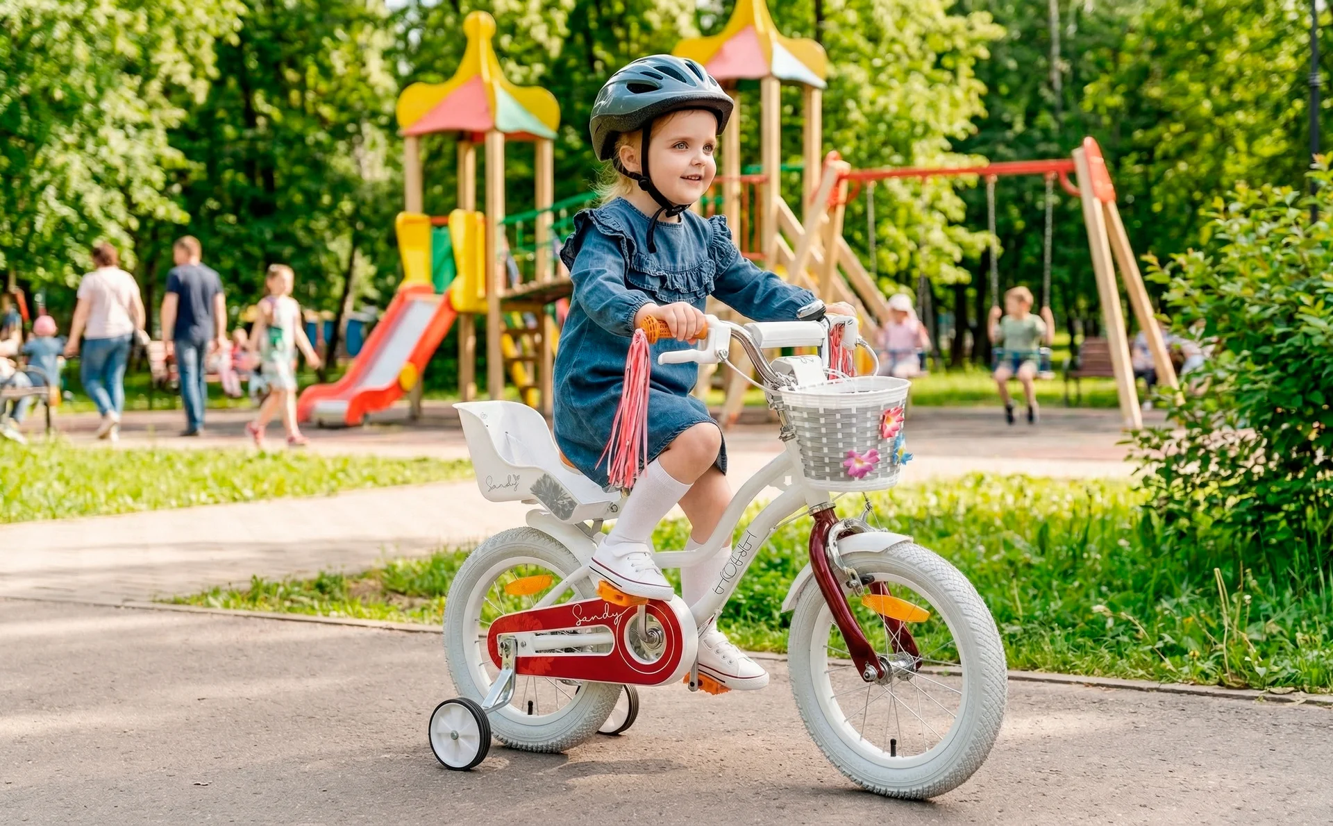 Велосипед HORH SANDY 14 (2026) White-Red - миниатюра 3