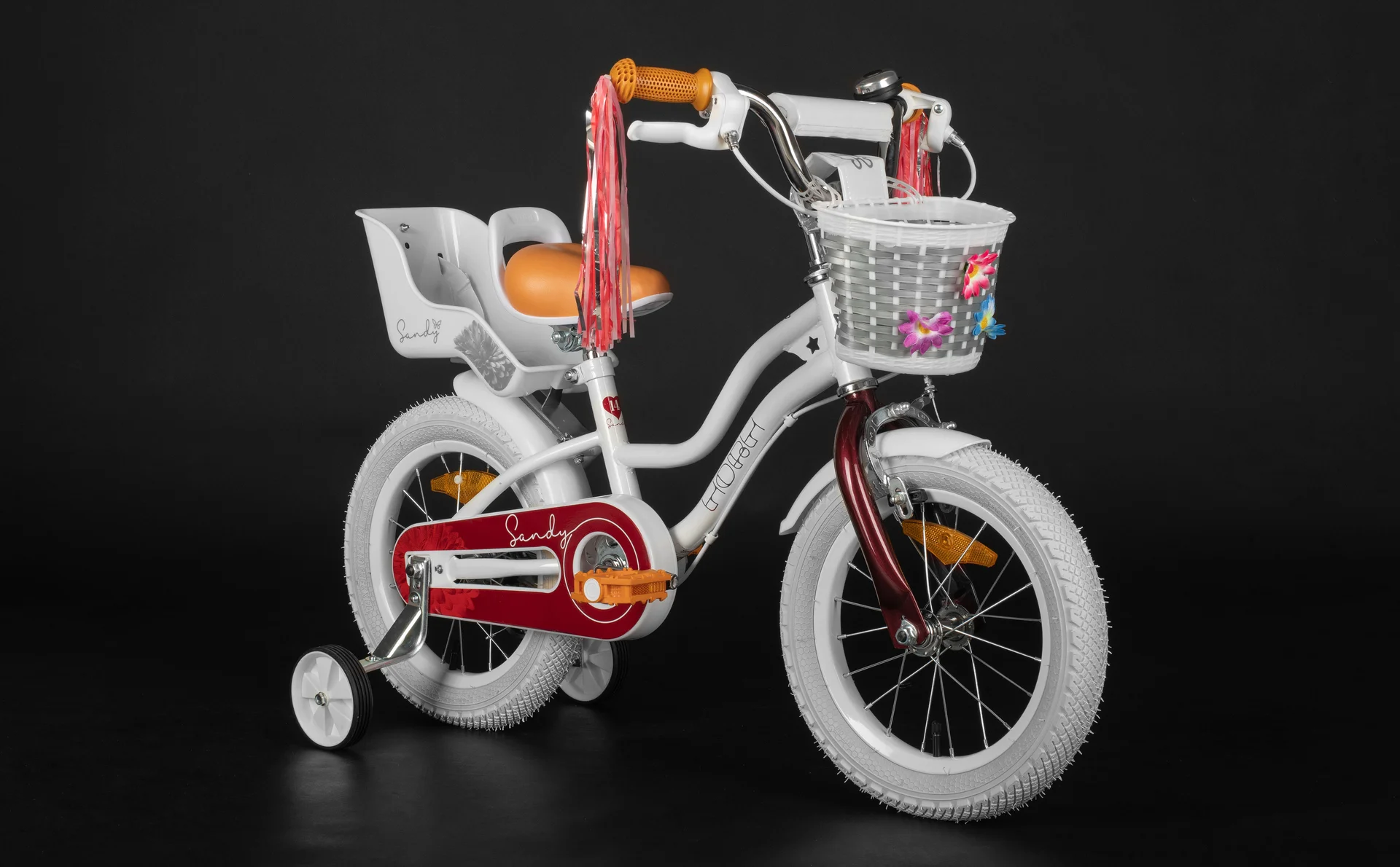 Велосипед HORH SANDY 14 (2026) White-Red - миниатюра 6