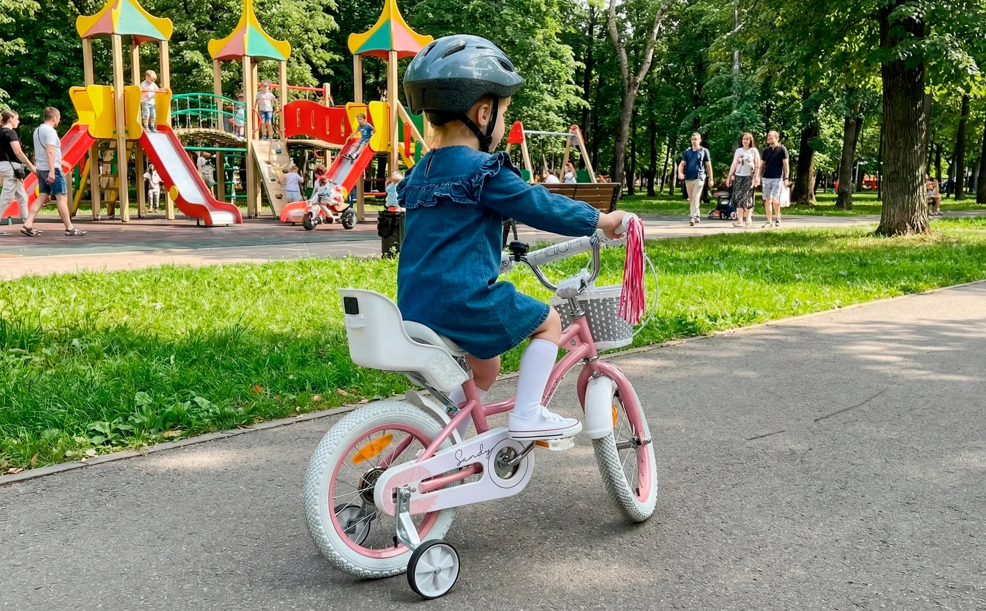 Велосипед HORH SANDY 14 (2026) Pink-White - миниатюра 4