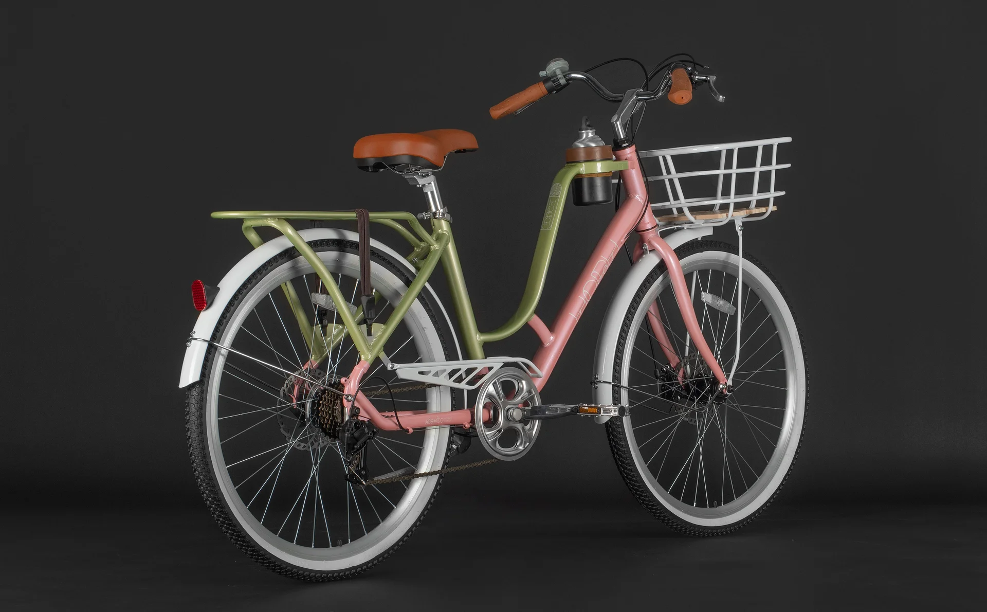 Велосипед HORH SIESTA 26" (2026) Light Green-Pink - миниатюра 9