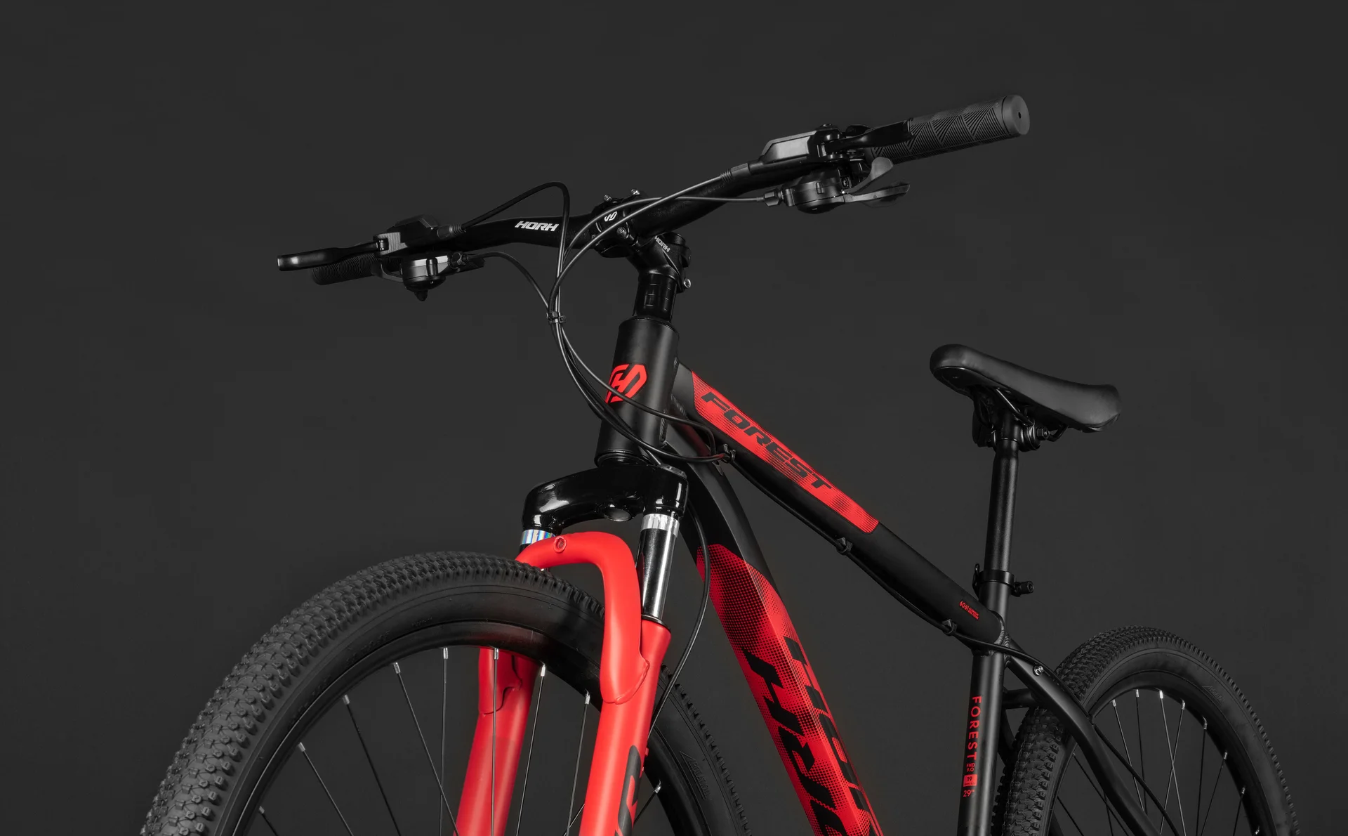 Велосипед HORH FOREST FHD 9.0 29" (2026) Red-Black - миниатюра 10