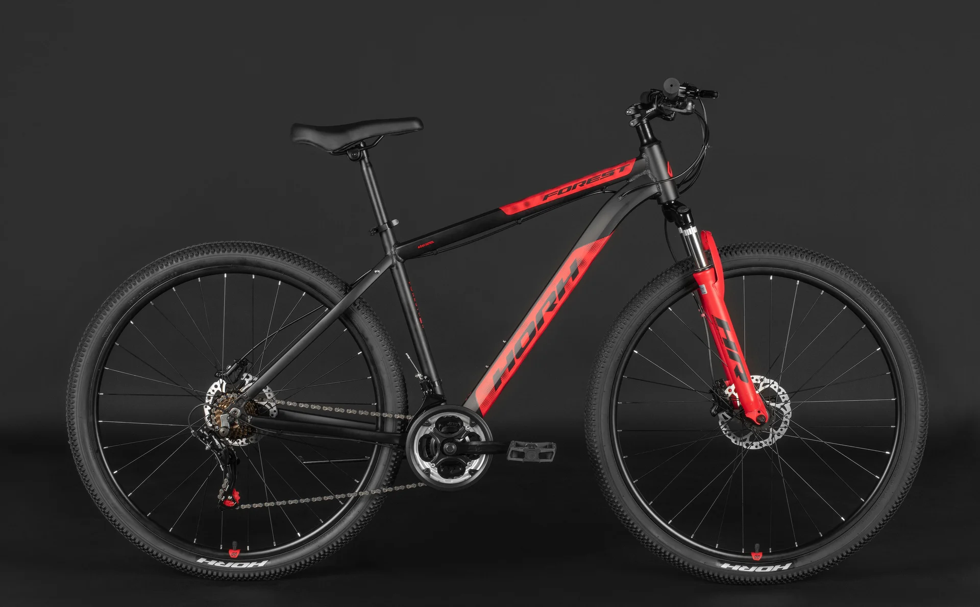 Велосипед HORH FOREST FHD 9.0 29" (2026) Red-Black - миниатюра 5