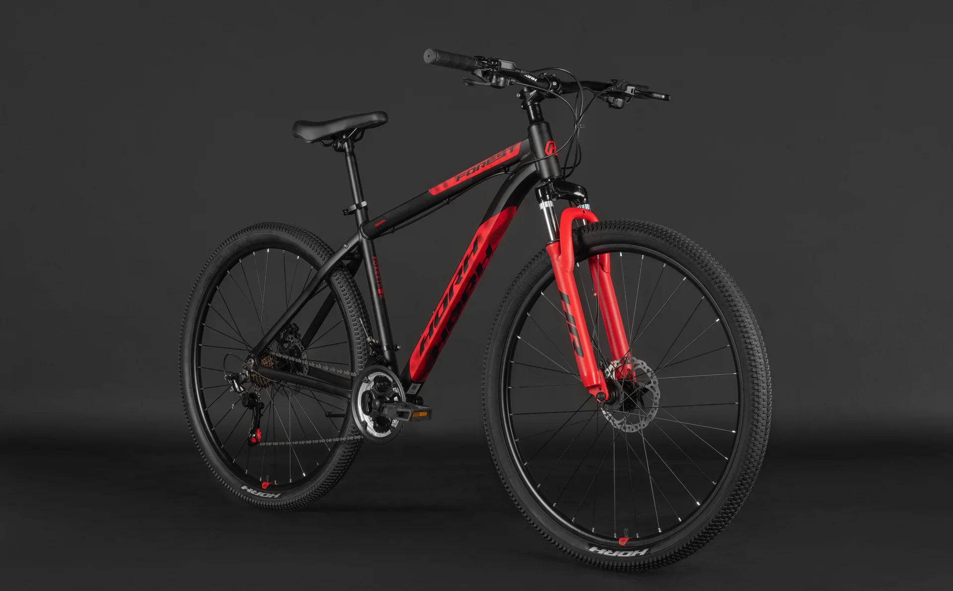 Велосипед HORH FOREST FHD 9.0 29" (2026) Red-Black - миниатюра 6