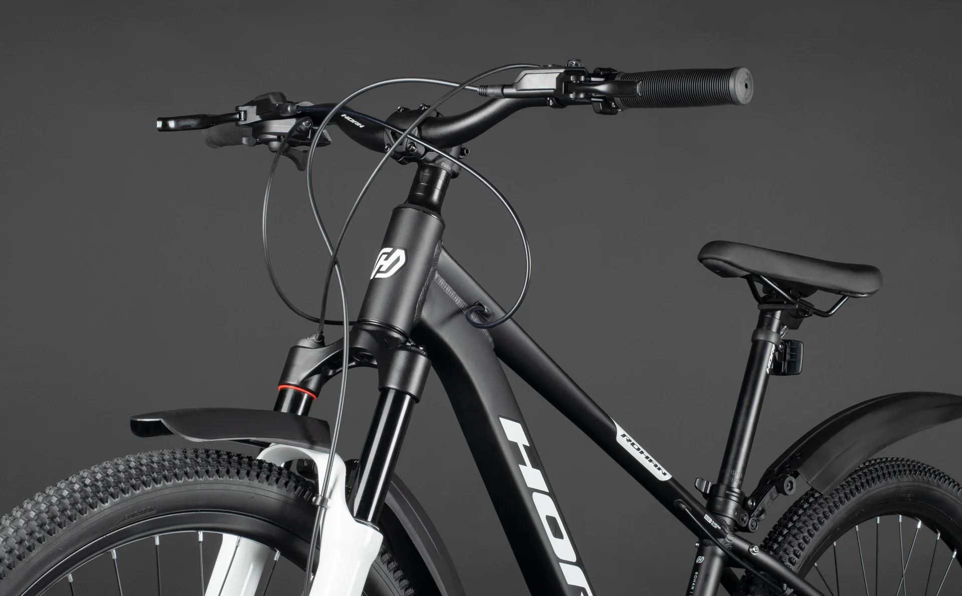 Велосипед HORH ROHAN RHNHD6.3 26" (2025) Black-White - миниатюра 10