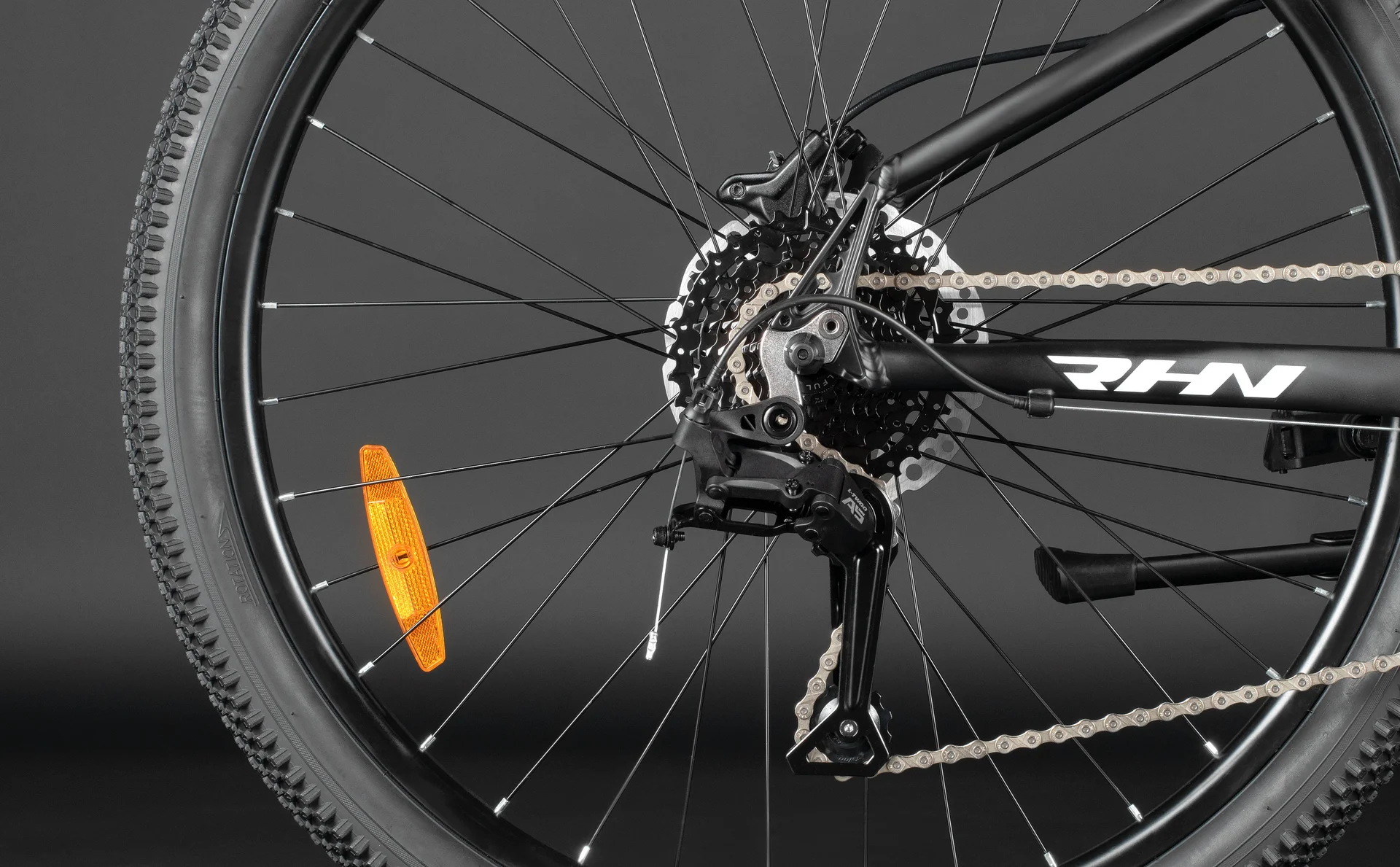 Велосипед HORH ROHAN RHNHD6.3 26" (2025) Black-White - миниатюра 15