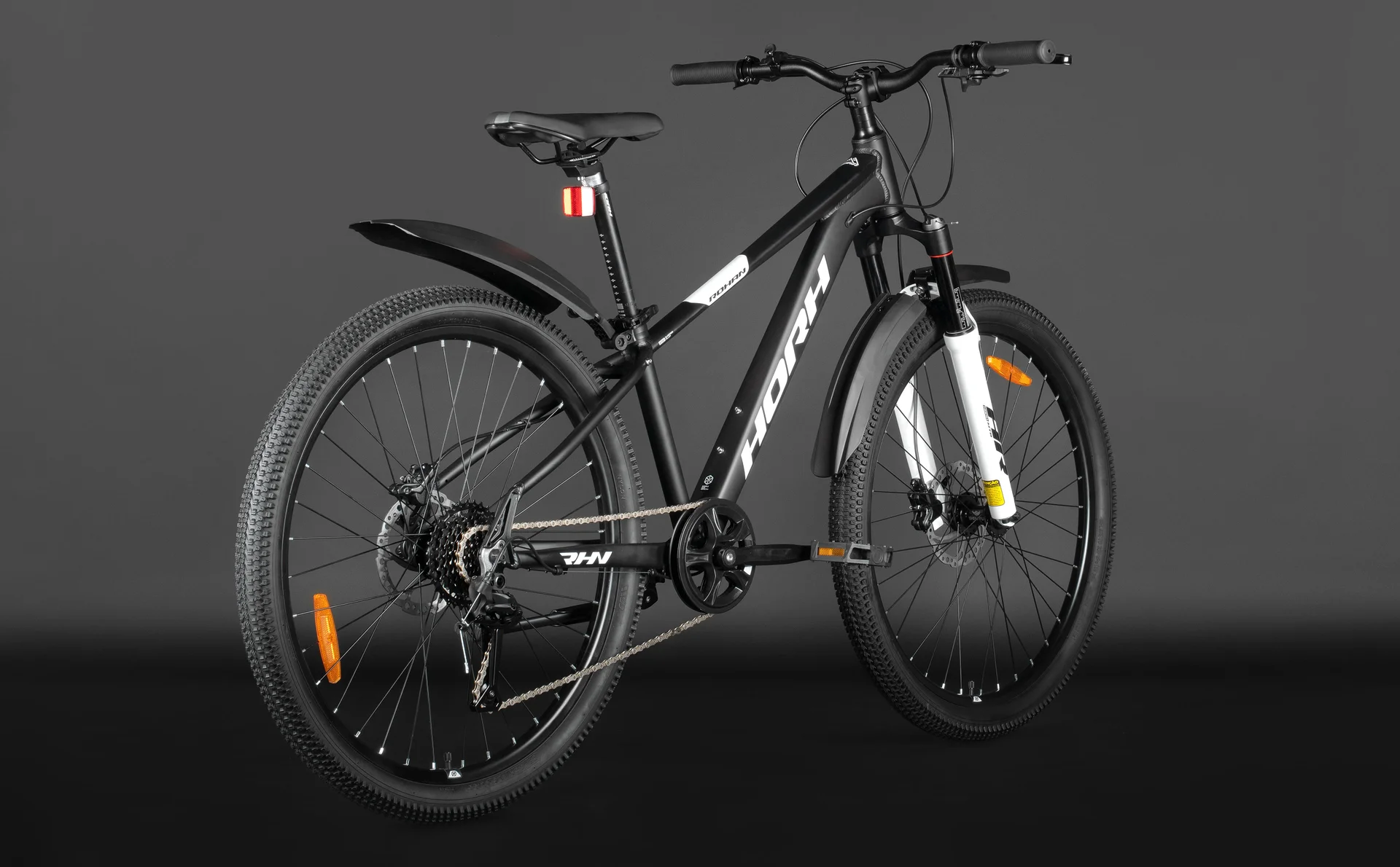 Велосипед HORH ROHAN RHNHD6.3 26" (2025) Black-White - миниатюра 7