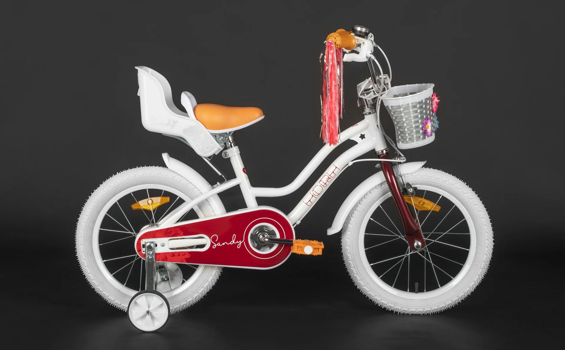 Велосипед HORH SANDY 16 (2026) White-Red - миниатюра 4