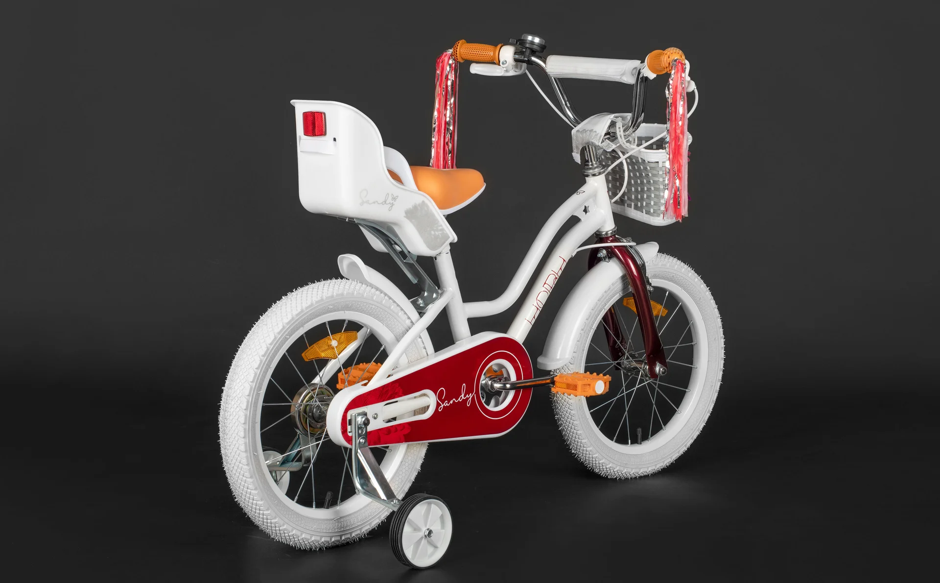 Велосипед HORH SANDY 16 (2026) White-Red - миниатюра 5