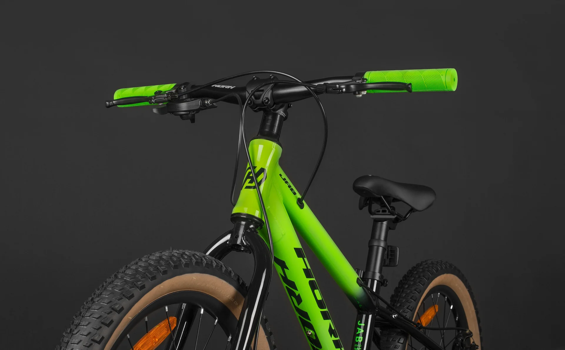 Велосипед HORH JAB JRMD 2.0 20" (2025) Green-Black - миниатюра 10
