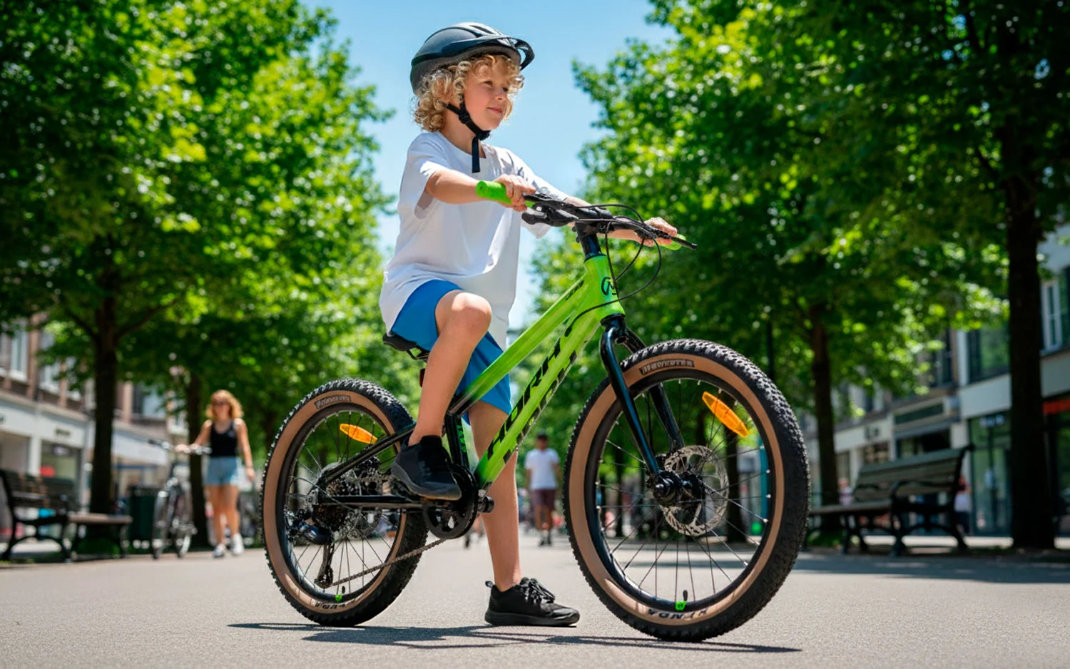 Велосипед HORH JAB JRMD 2.0 20" (2025) Green-Black - миниатюра 2