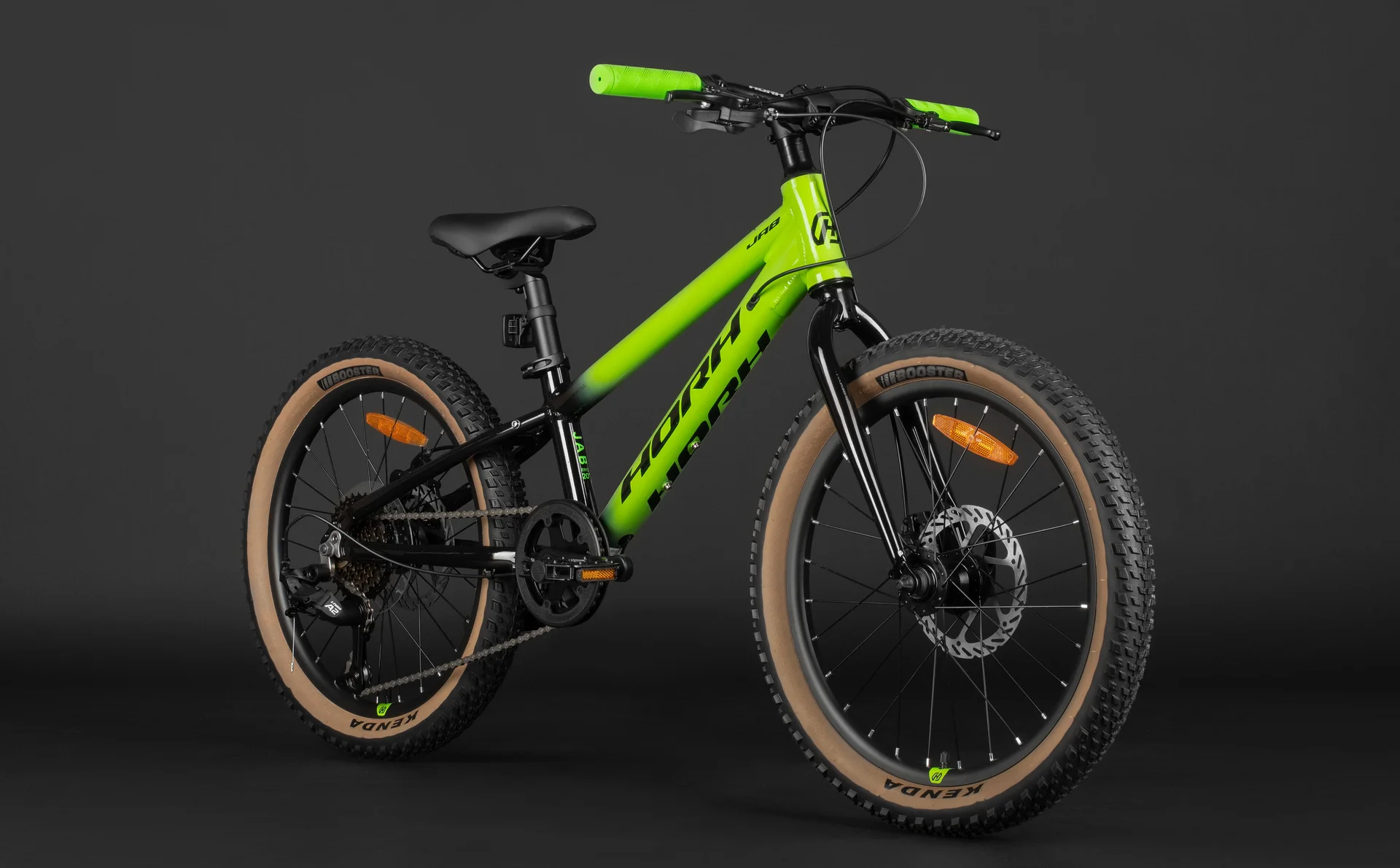 Велосипед HORH JAB JRMD 2.0 20" (2025) Green-Black - миниатюра 6