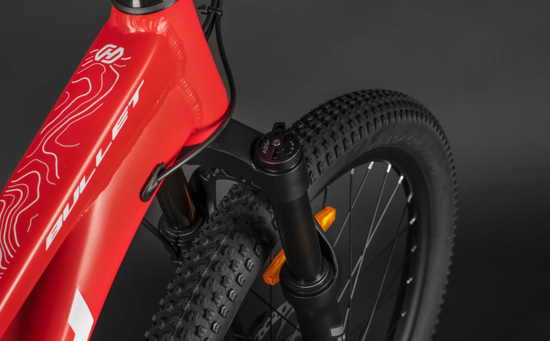 Велосипед HORH BULLET HBHD4.0 24" (2026) Red-White - миниатюра 12