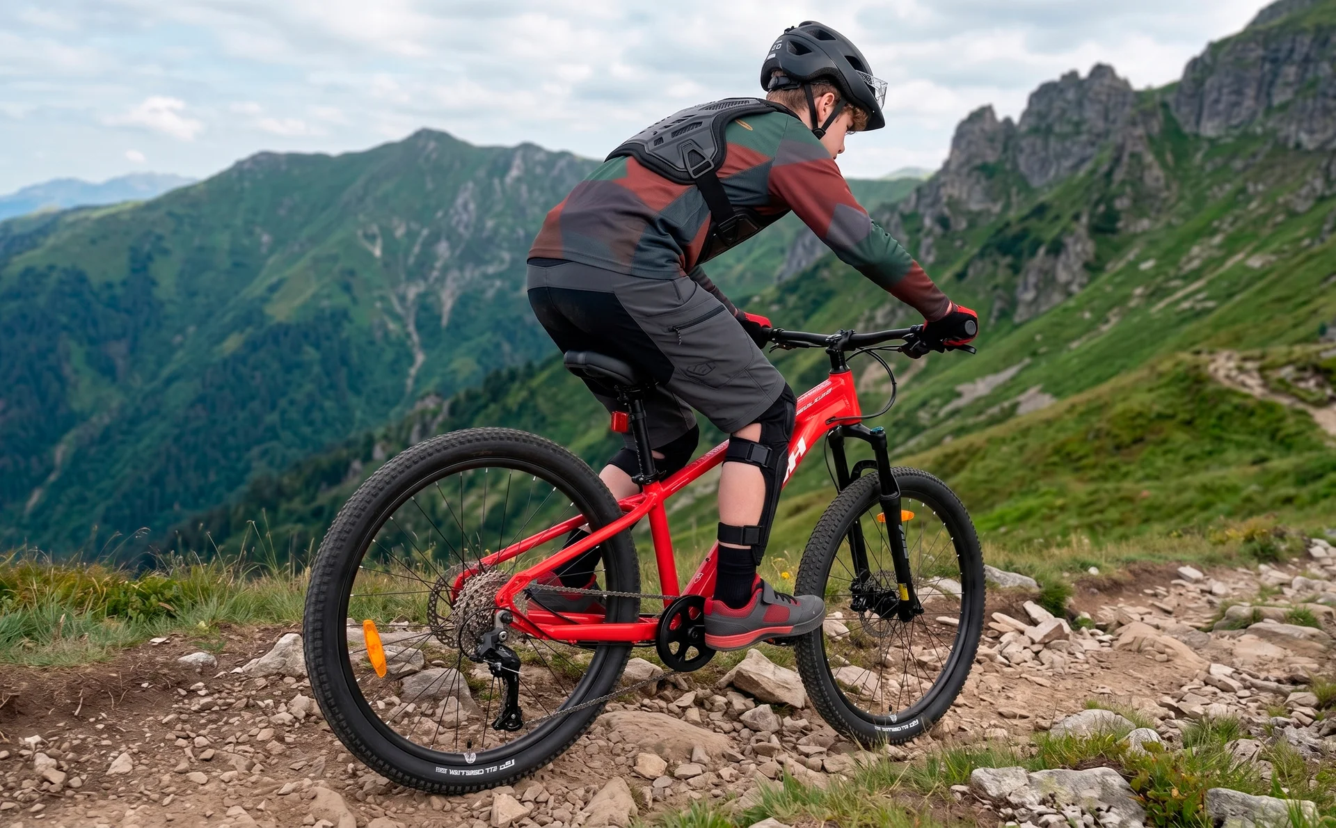 Велосипед HORH BULLET HBHD4.0 24" (2026) Red-White - миниатюра 4