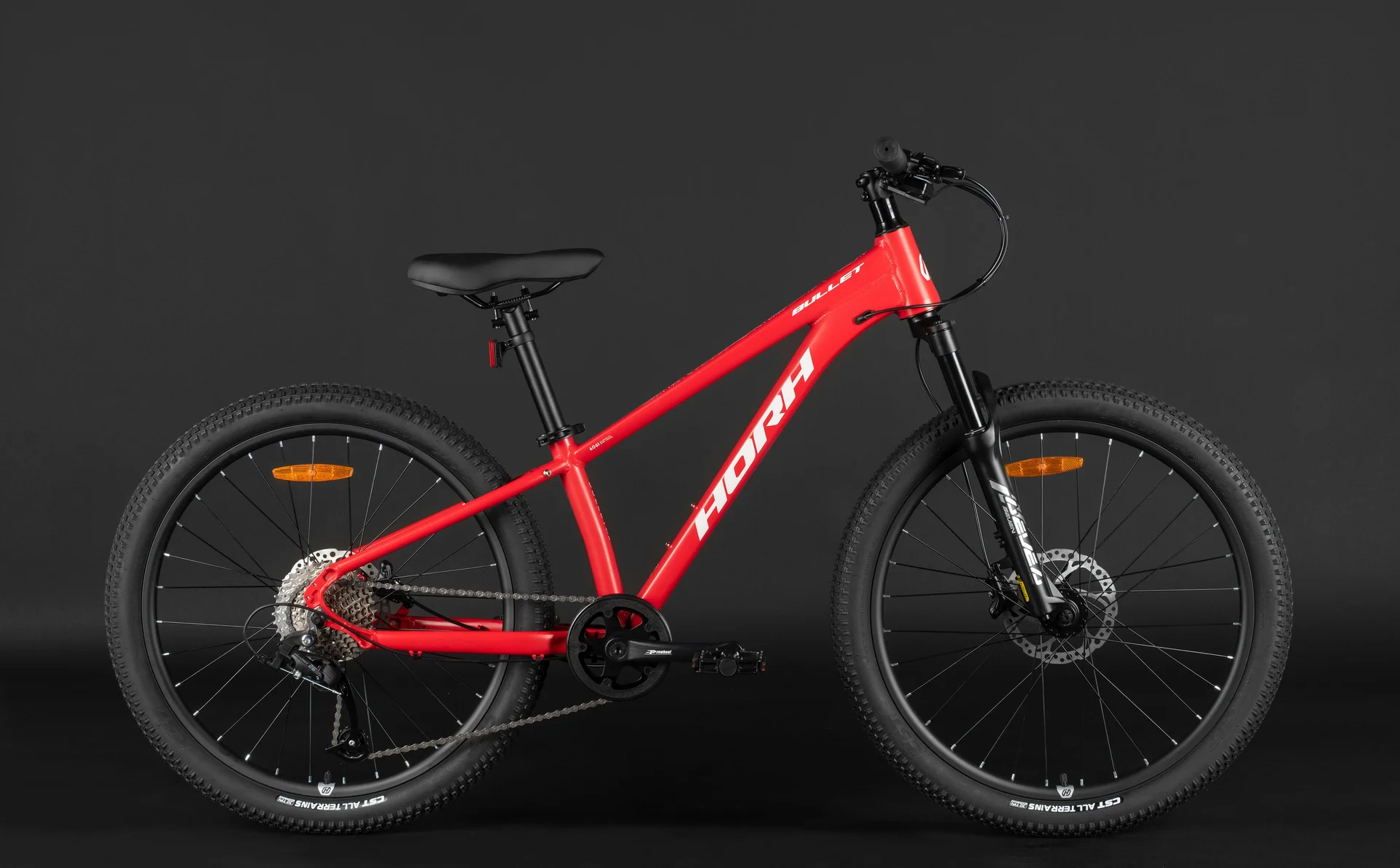 Велосипед HORH BULLET HBHD4.0 24" (2026) Red-White - миниатюра 5
