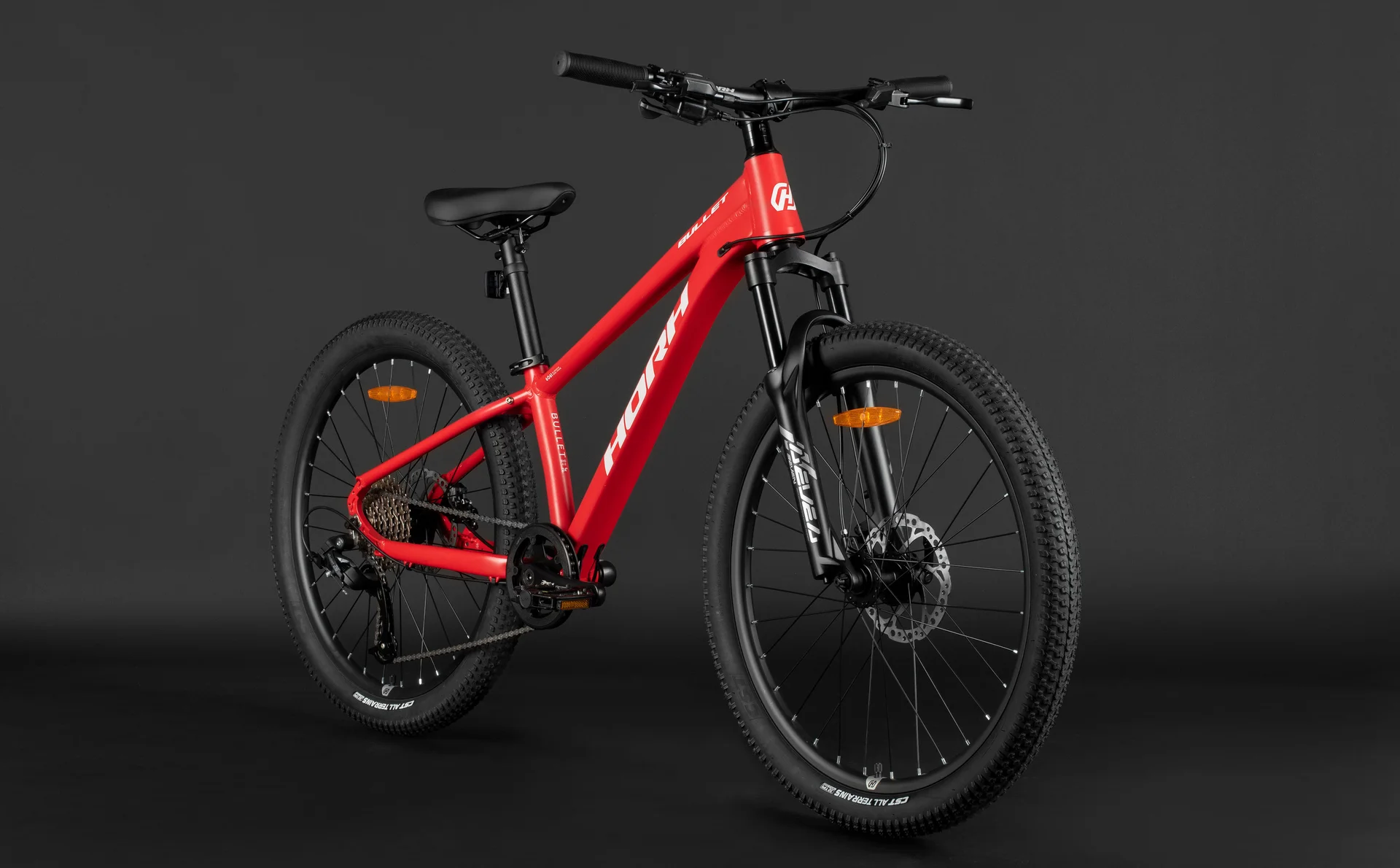 Велосипед HORH BULLET HBHD4.0 24" (2026) Red-White - миниатюра 6