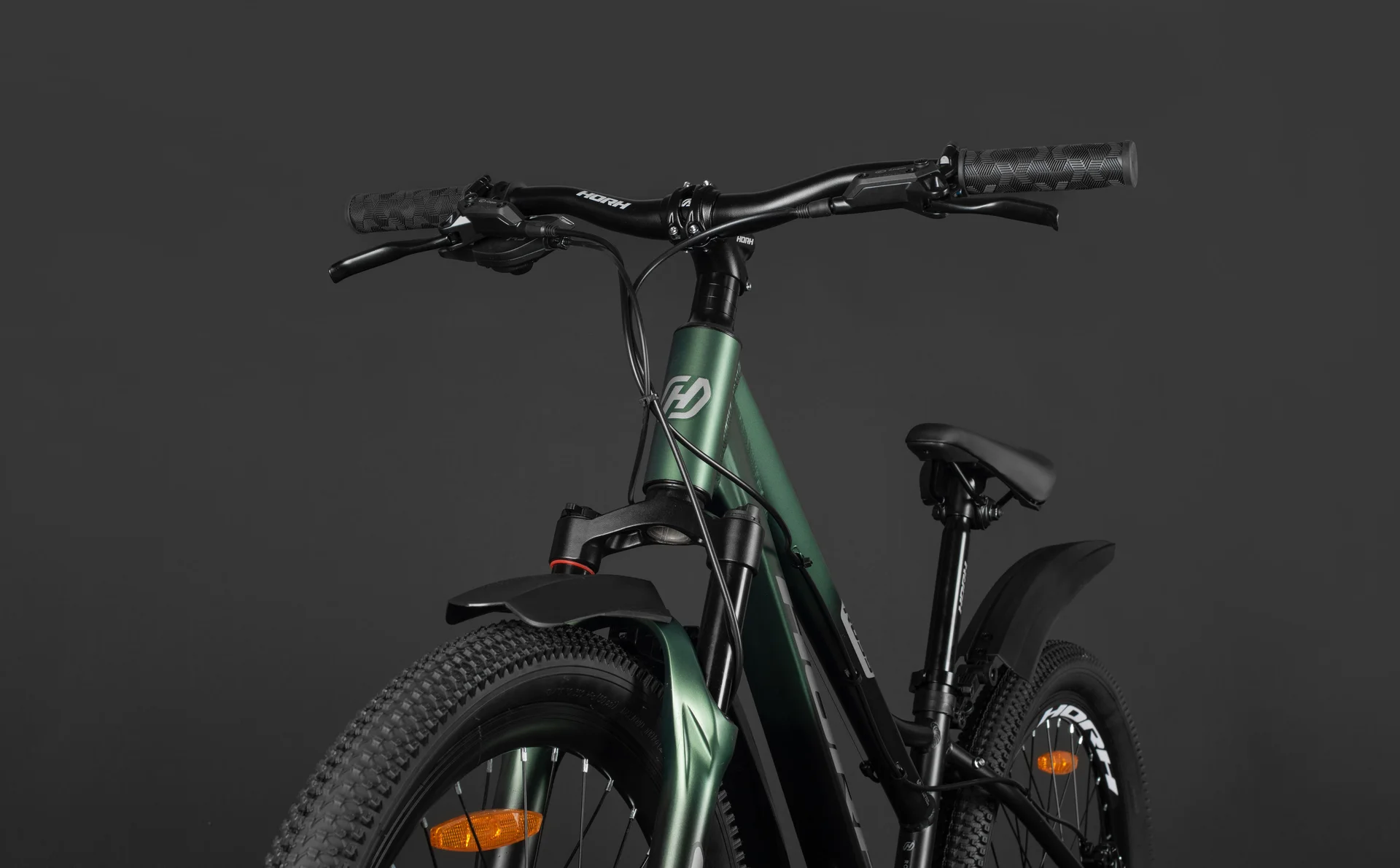 Велосипед HORH ROSS ROSS24 BLK/GRN 24" (2025) Black-Green - миниатюра 10