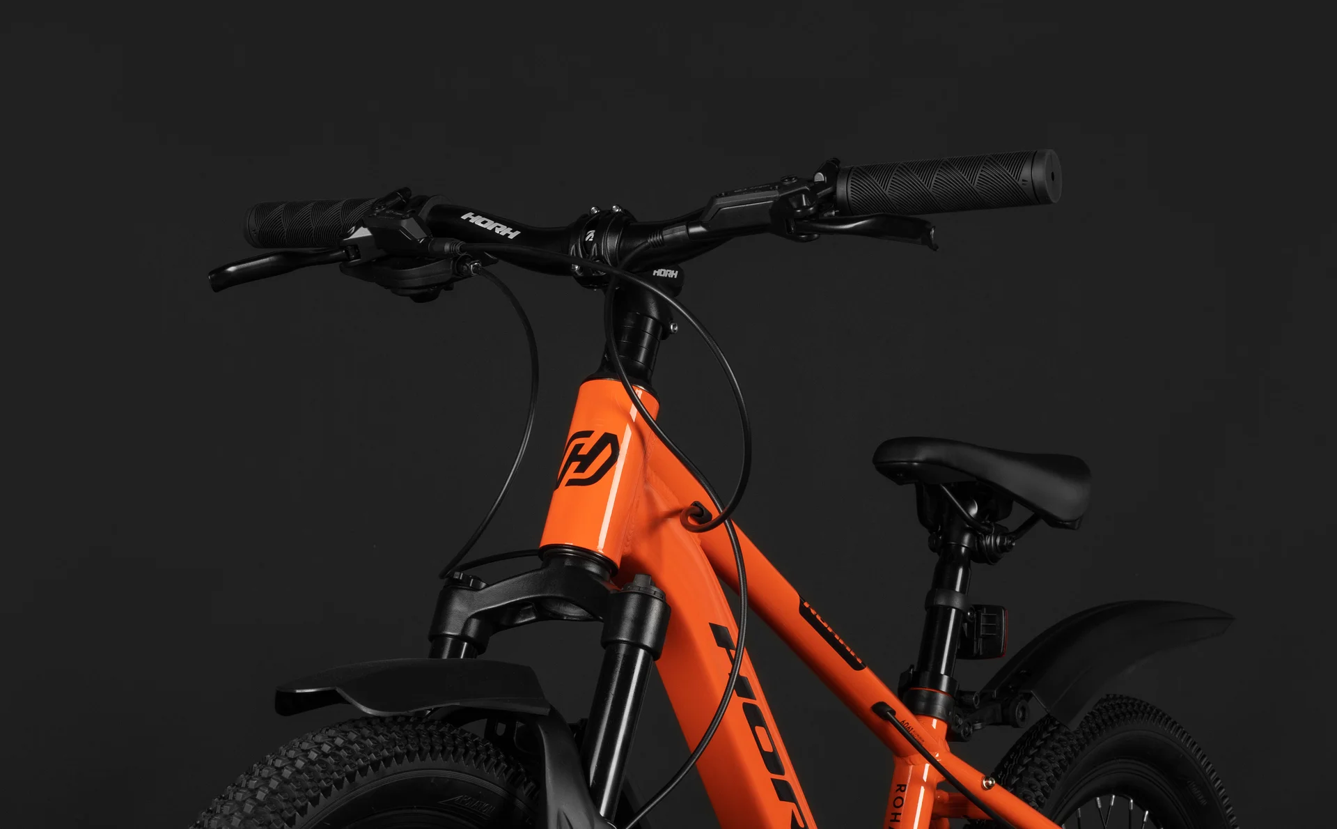 Велосипед HORH ROHAN RHD 2.1 20" (2026) Orange-Black - миниатюра 10