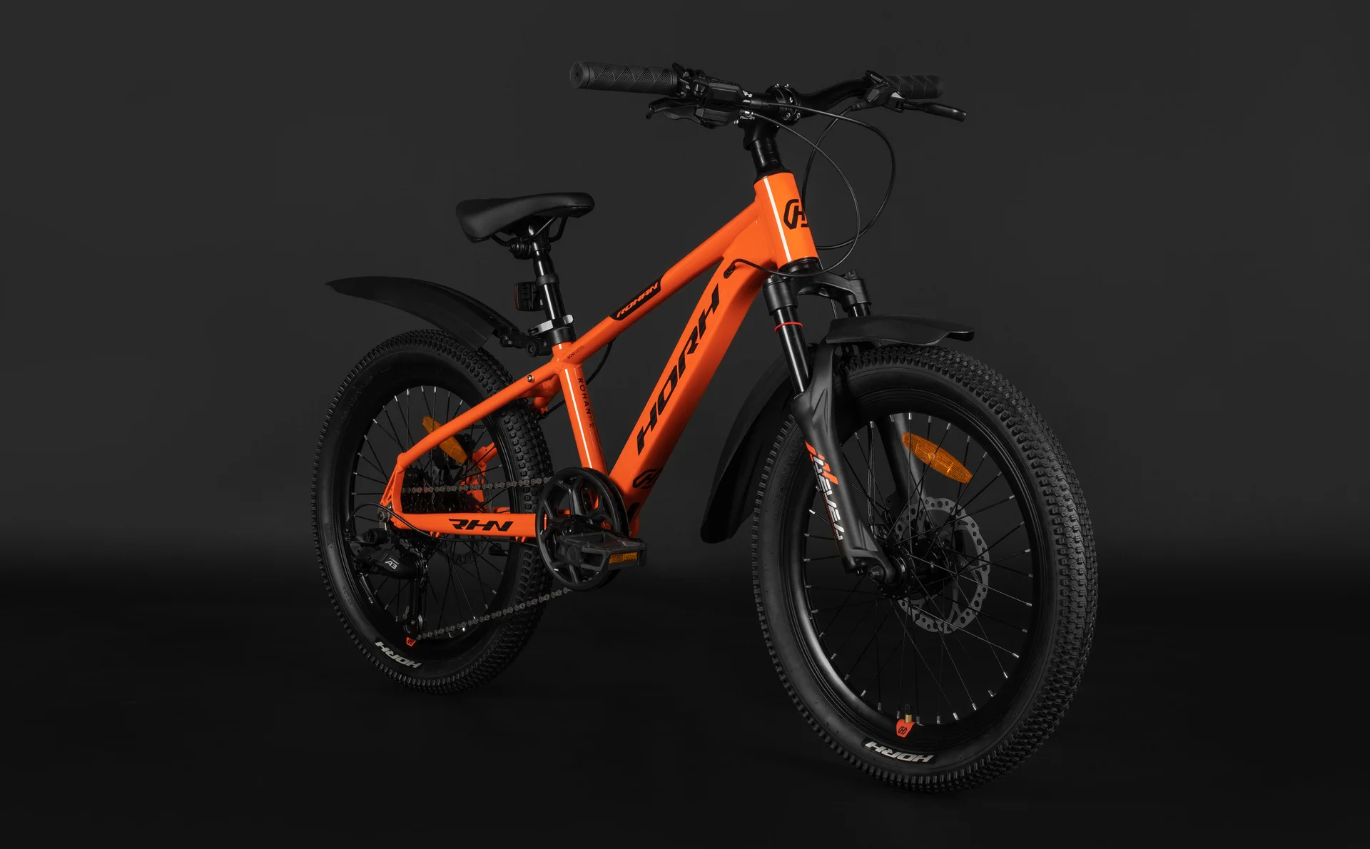 Велосипед HORH ROHAN RHD 2.1 20" (2026) Orange-Black - миниатюра 6