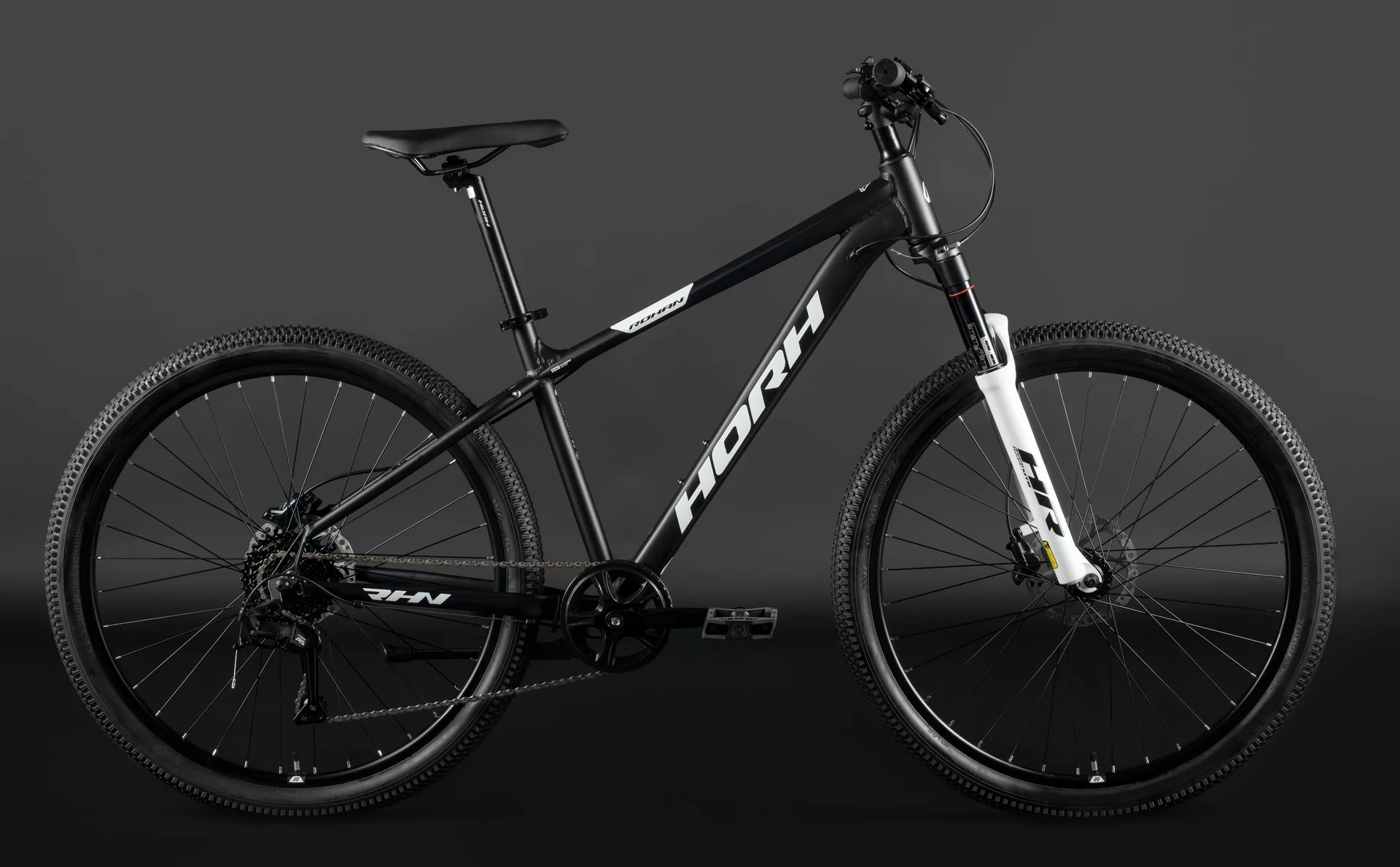 Велосипед HORH ROHAN RHNHD7.3 27.5" (2025) Black-White - миниатюра 5
