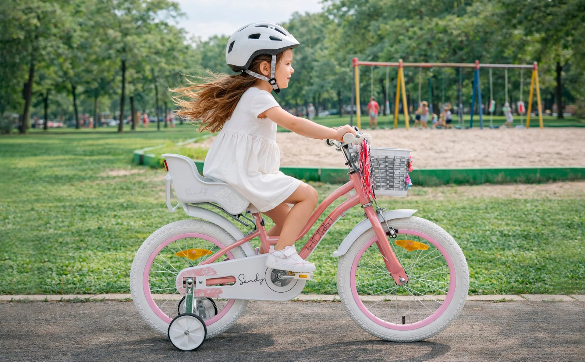 Велосипед HORH SANDY 16 (2026) Pink-White - миниатюра 4