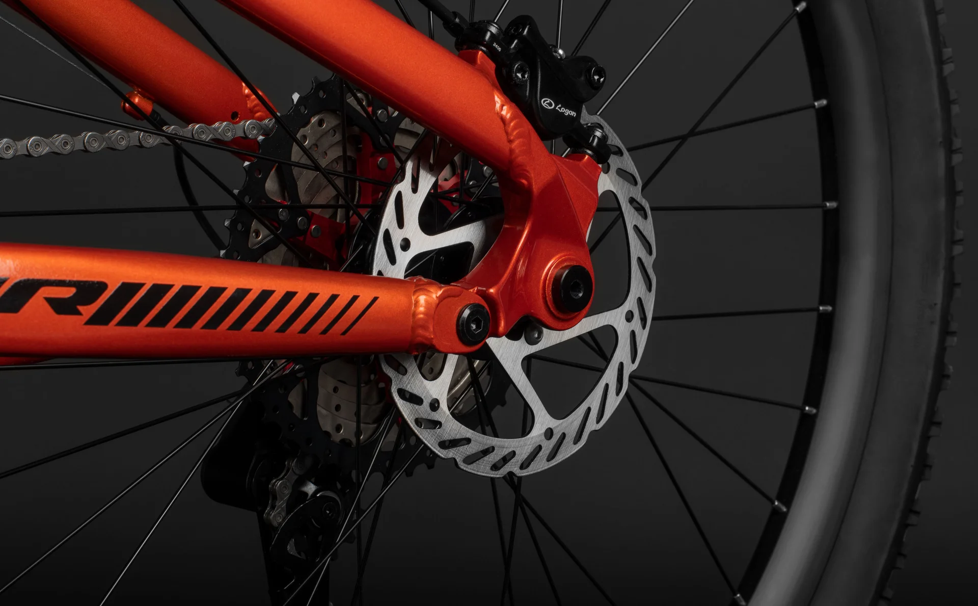Велосипед HORH BEAVER PLUS 27.5 (2025) Grey-Orange - миниатюра 11