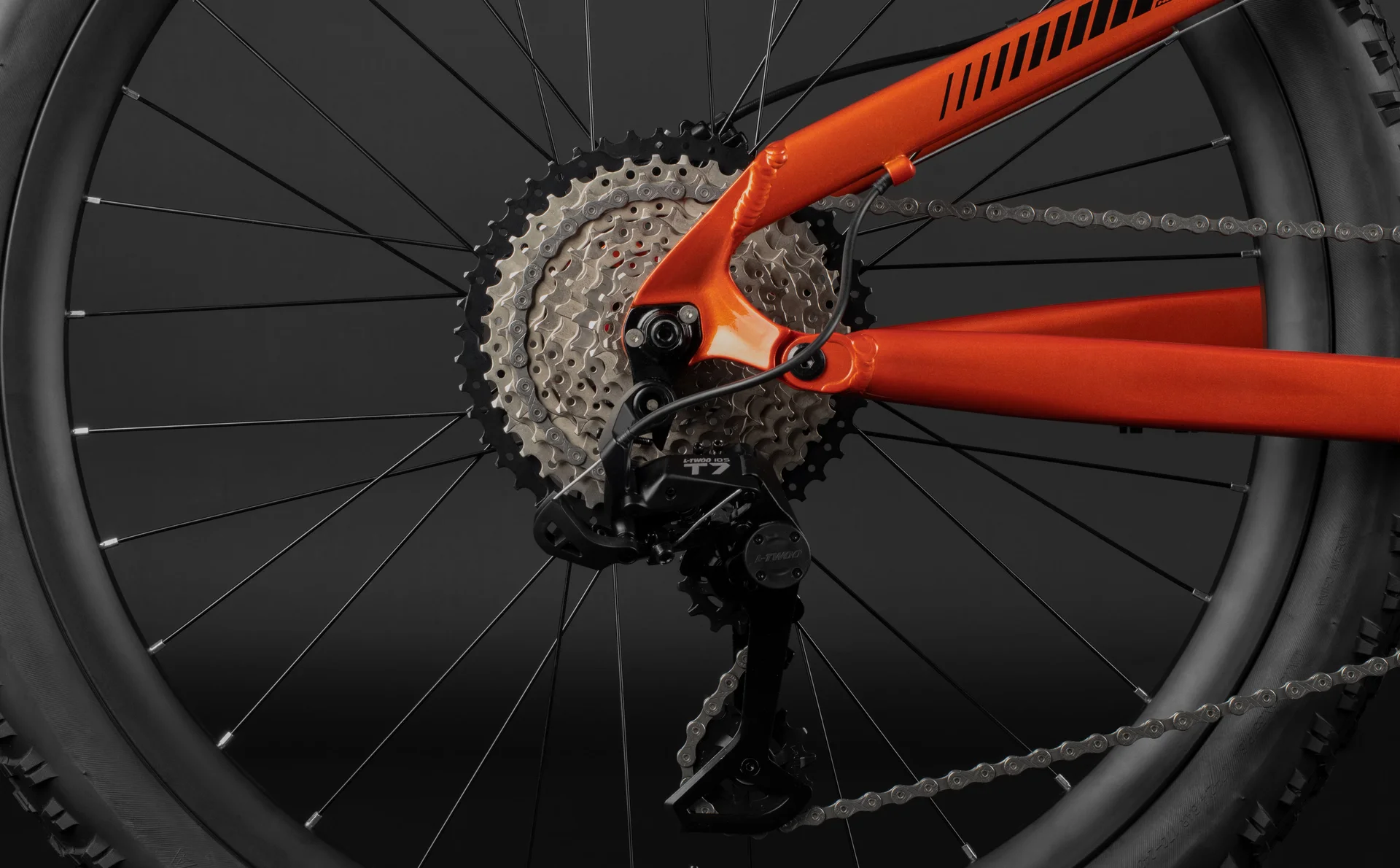 Велосипед HORH BEAVER PLUS 27.5 (2025) Grey-Orange - миниатюра 12