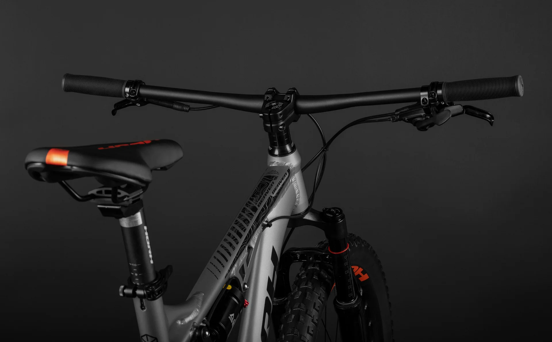 Велосипед HORH BEAVER PLUS 27.5 (2025) Grey-Orange - миниатюра 5