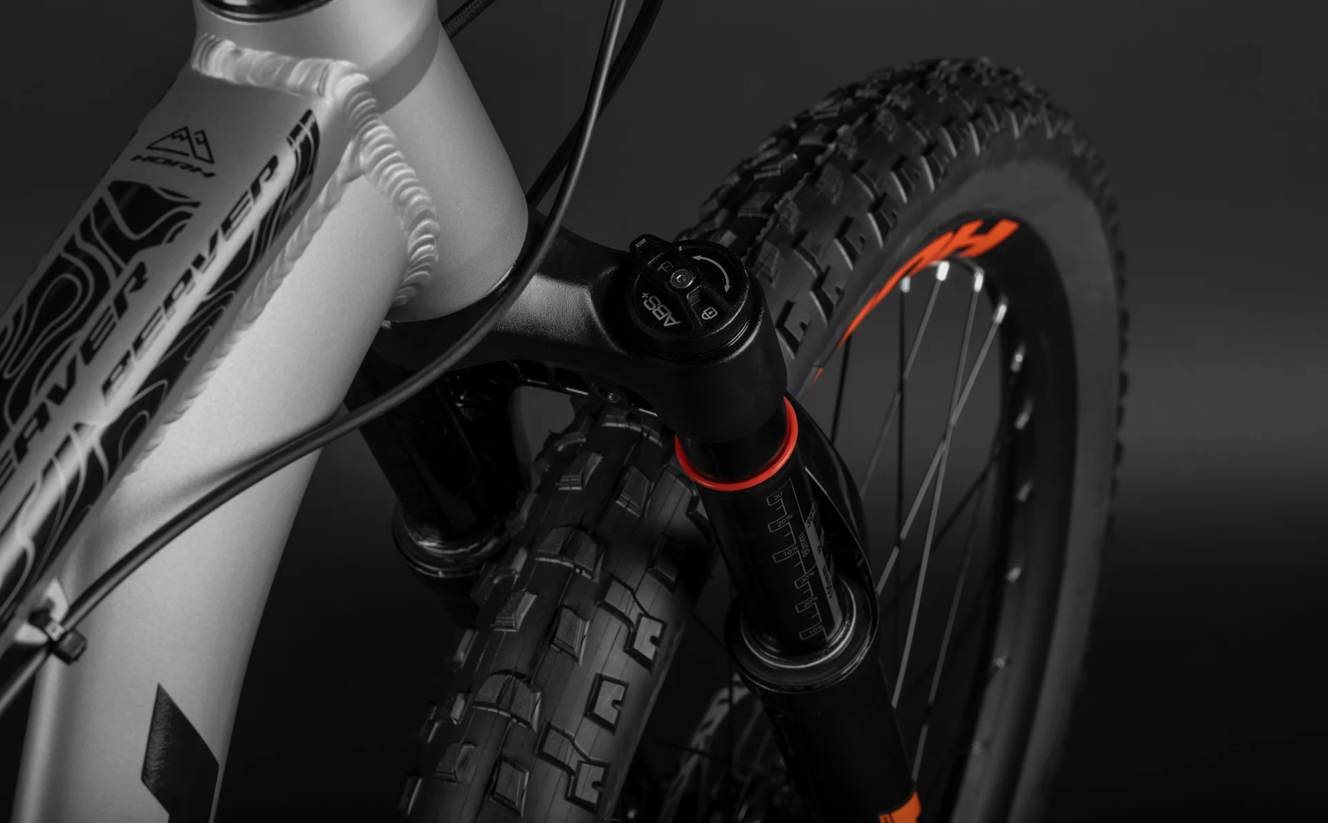 Велосипед HORH BEAVER PLUS 27.5 (2025) Grey-Orange - миниатюра 8