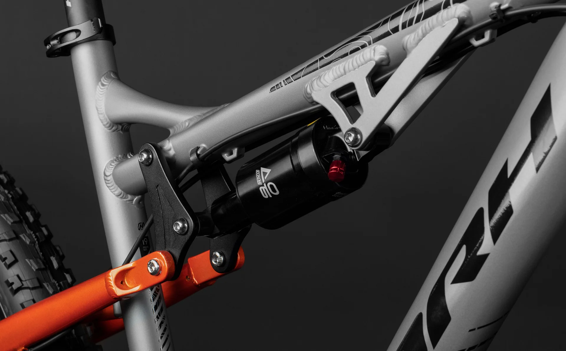 Велосипед HORH BEAVER PLUS 27.5 (2025) Grey-Orange - миниатюра 9