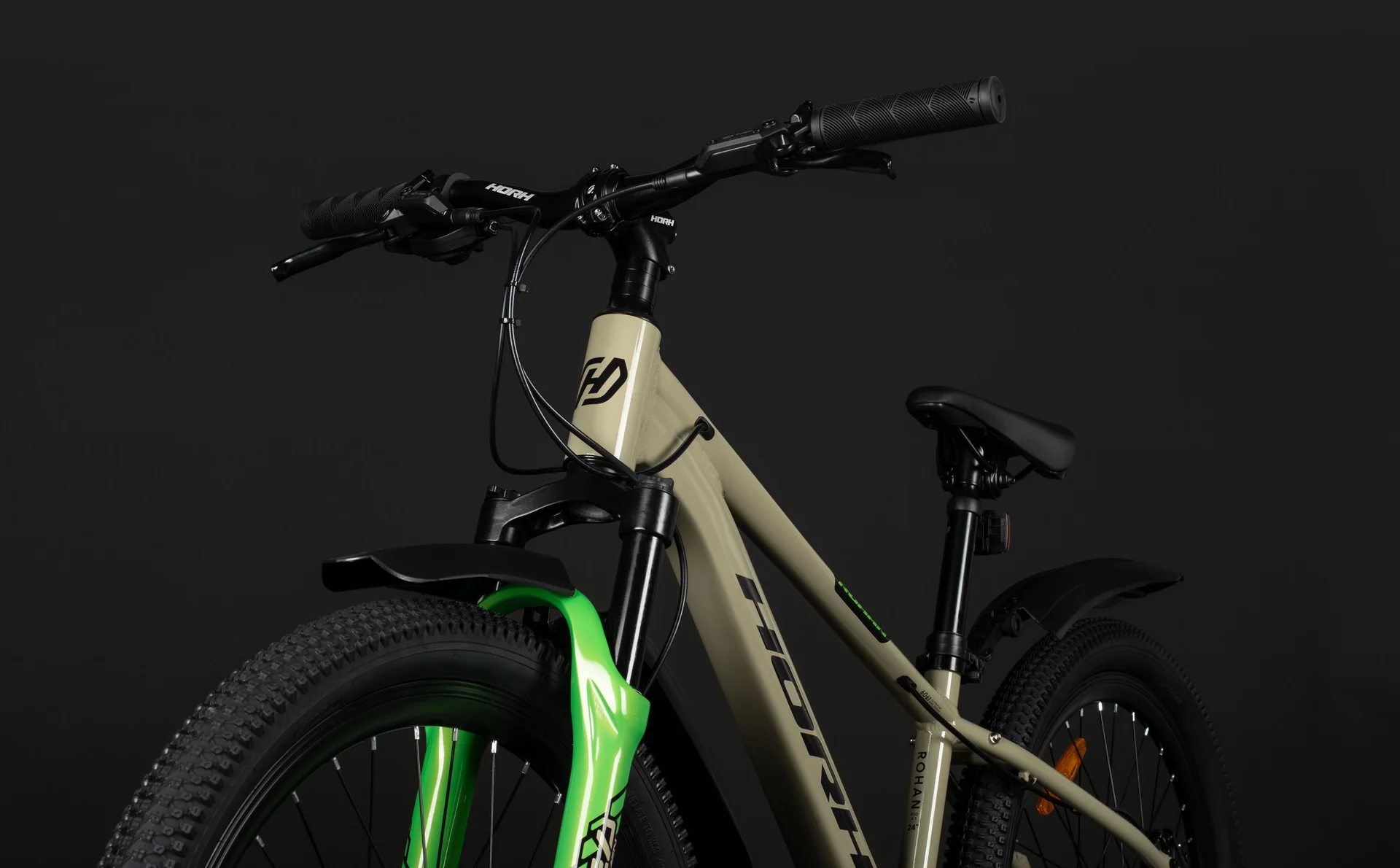 Велосипед HORH ROHAN RHD4.1 24" (2026) Olive-Black-Green - миниатюра 10