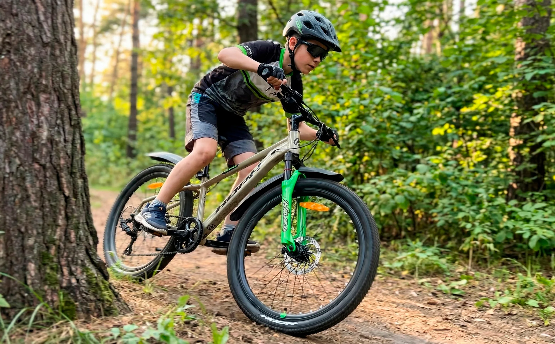 Велосипед HORH ROHAN RHD4.1 24" (2026) Olive-Black-Green - миниатюра 2