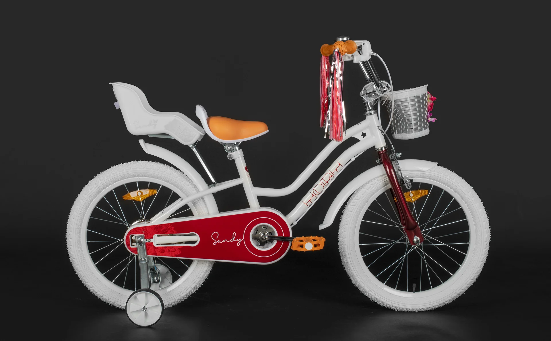 Велосипед HORH SANDY 18 (2026) White-Red - миниатюра 4