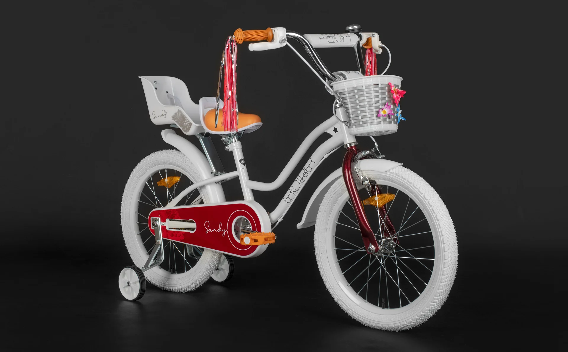 Велосипед HORH SANDY 18 (2026) White-Red - миниатюра 5