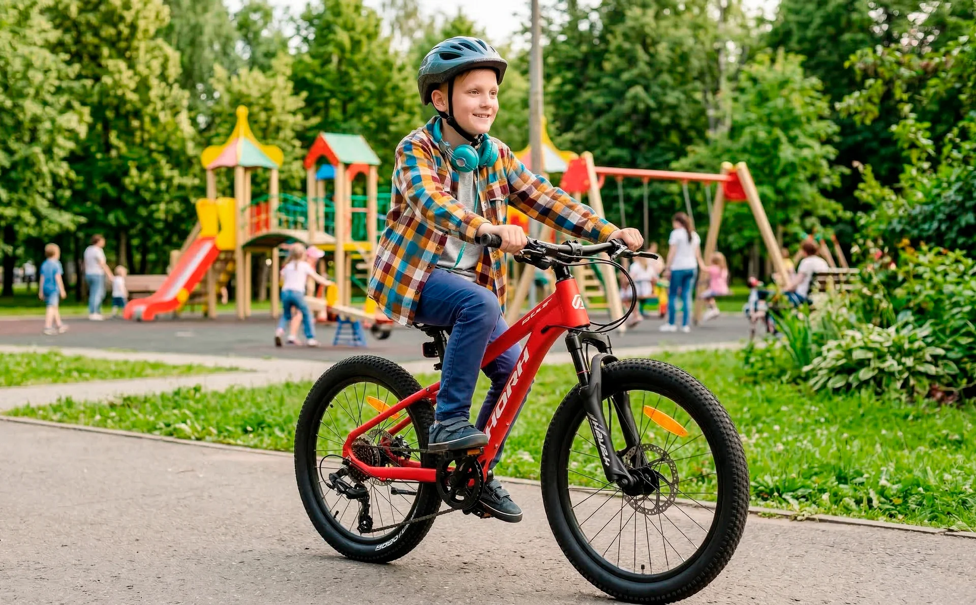 Велосипед HORH BULLET HBHD2.0 20" (2025) Red-White - миниатюра 3