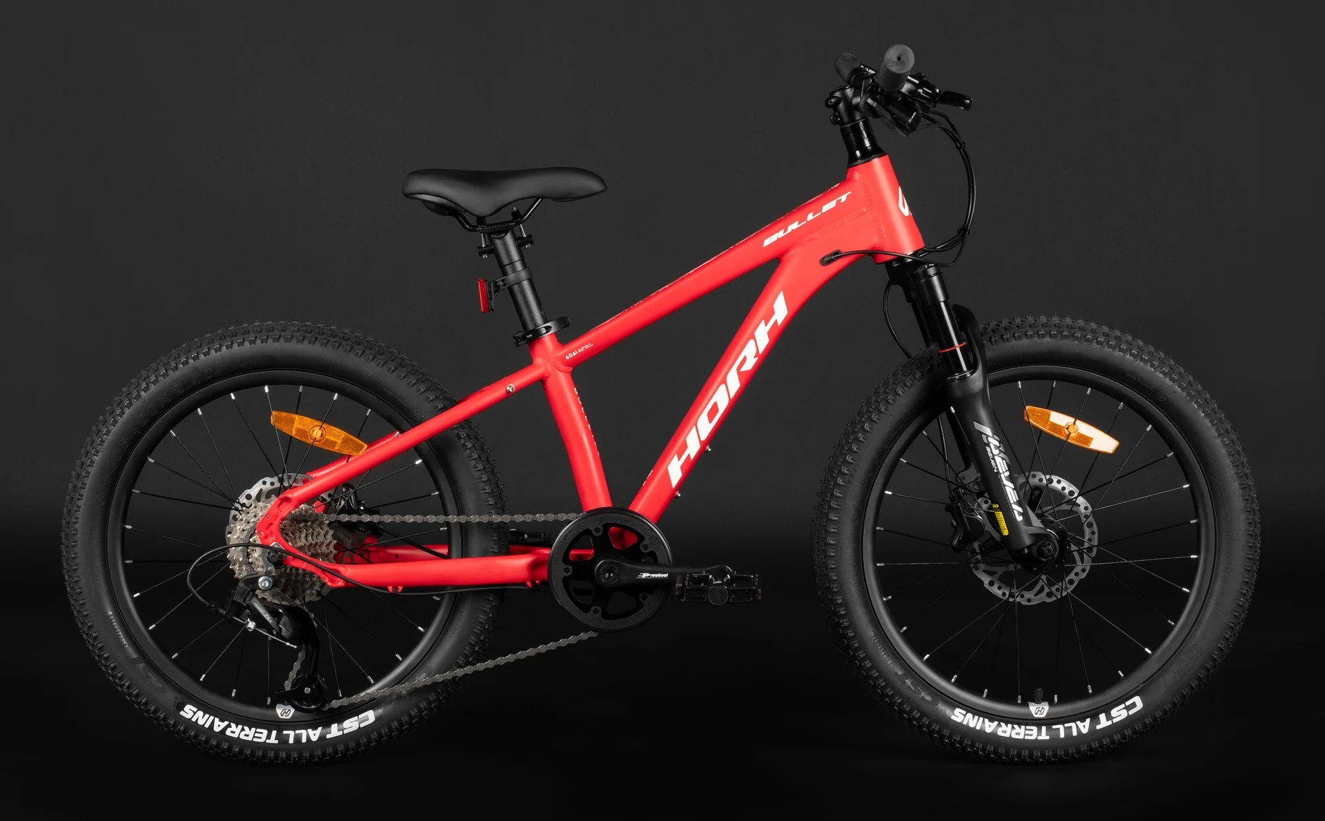 Велосипед HORH BULLET HBHD2.0 20" (2025) Red-White - миниатюра 5