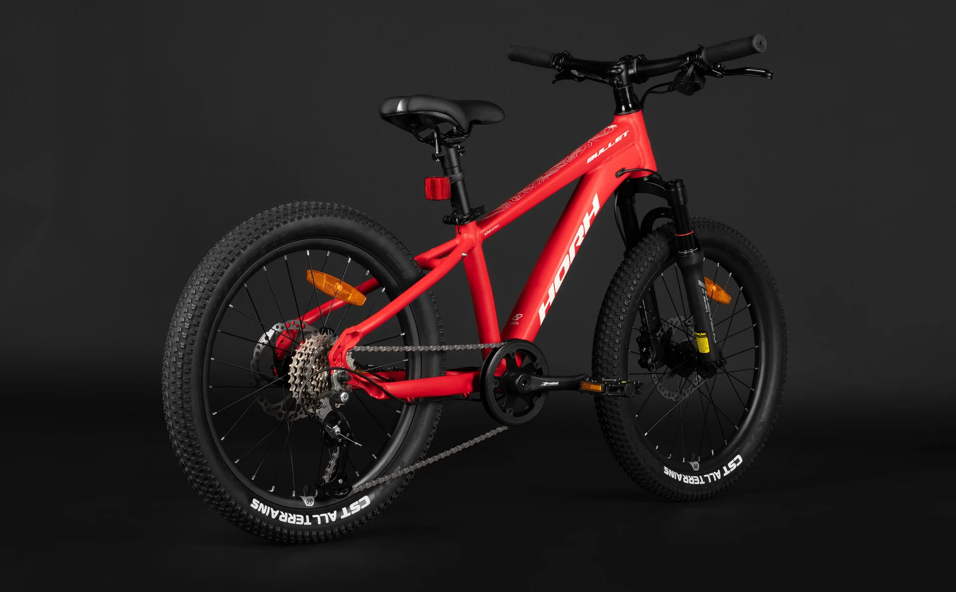 Велосипед HORH BULLET HBHD2.0 20" (2025) Red-White - миниатюра 7