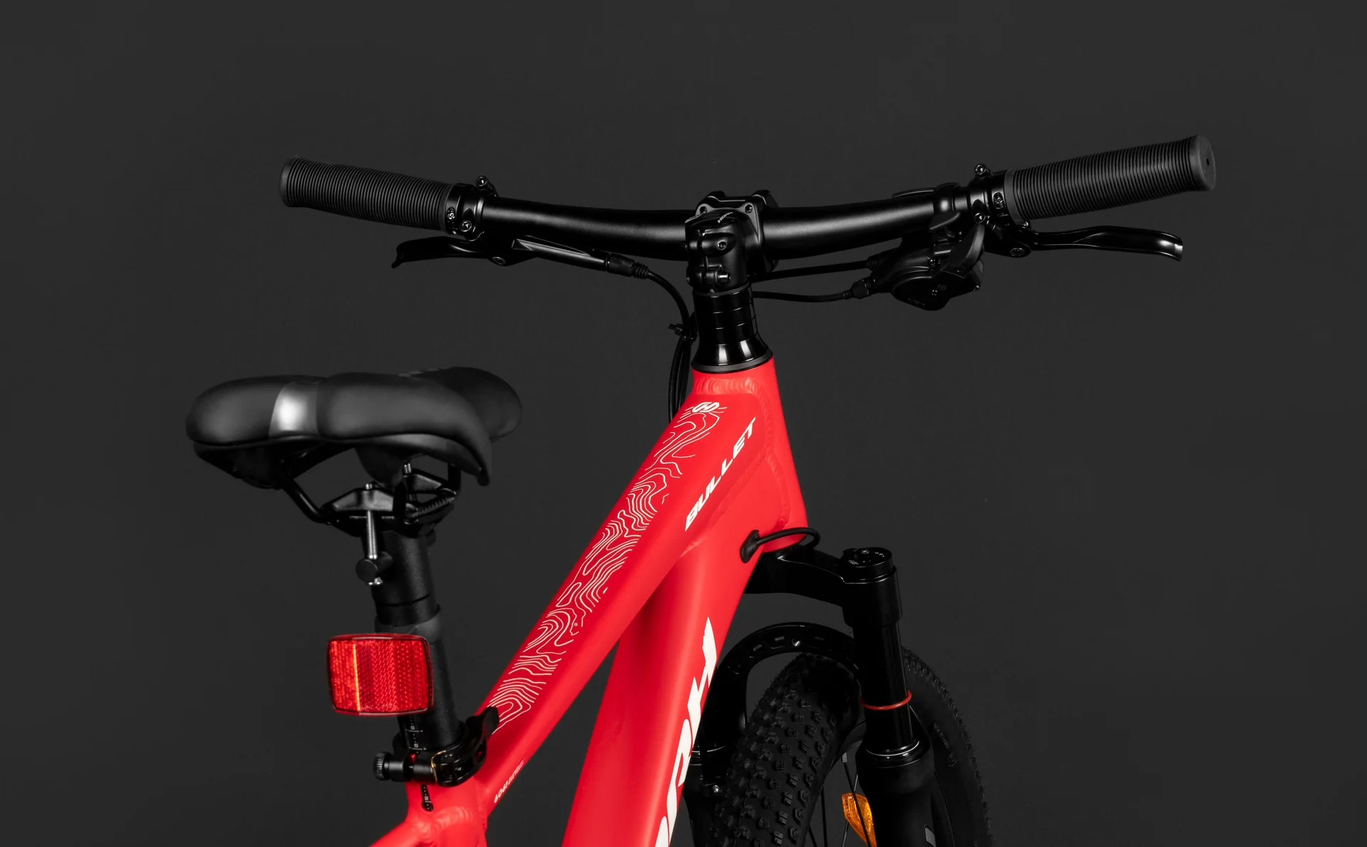 Велосипед HORH BULLET HBHD2.0 20" (2025) Red-White - миниатюра 9