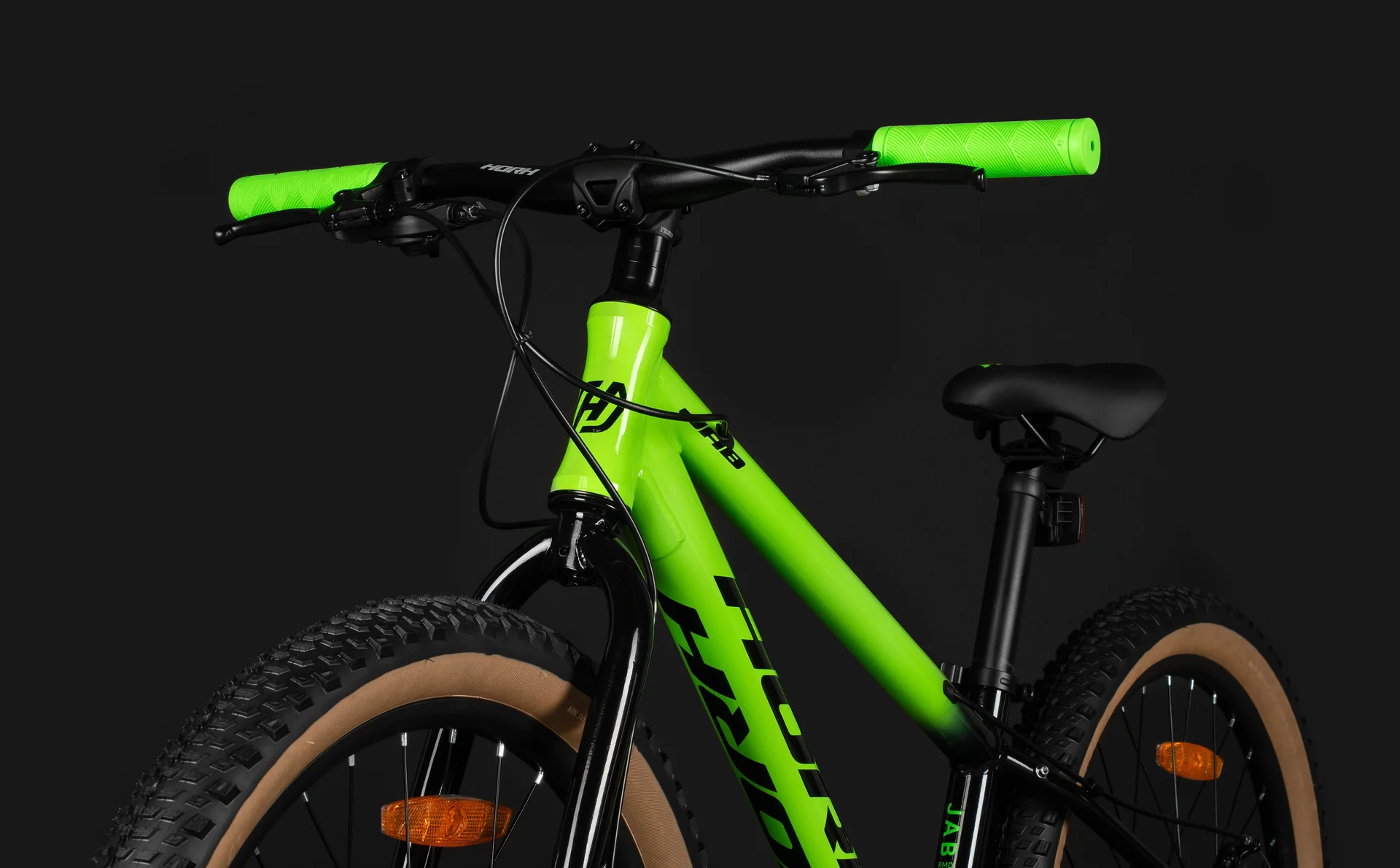 Велосипед HORH JAB JRMD 4.0 24" (2025) Green-Black - миниатюра 10