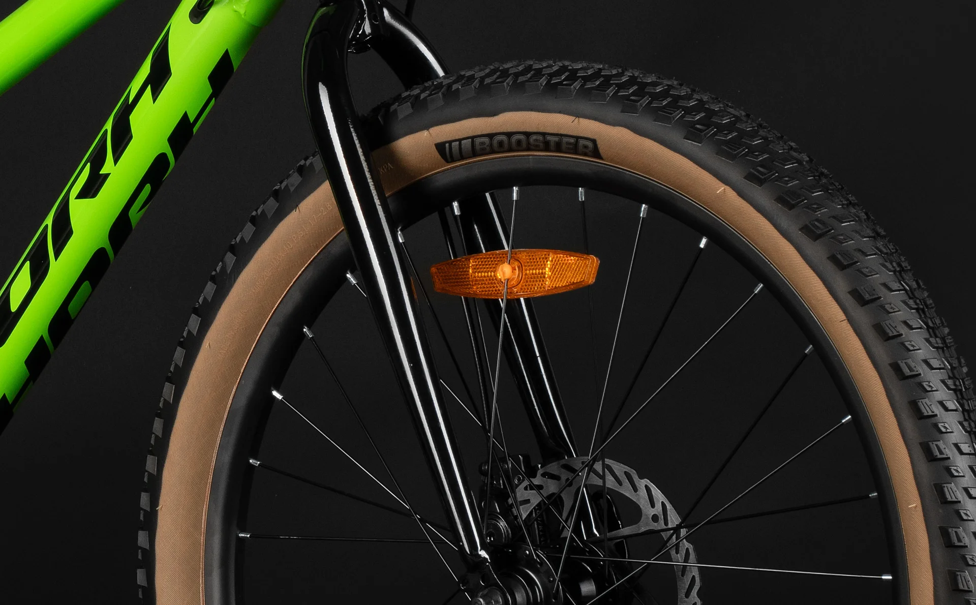 Велосипед HORH JAB JRMD 4.0 24" (2025) Green-Black - миниатюра 14
