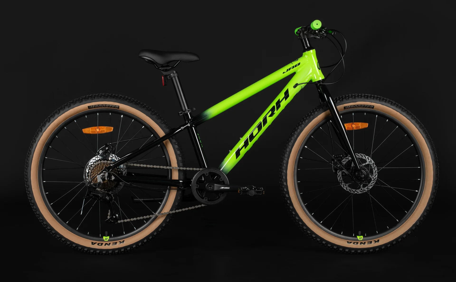 Велосипед HORH JAB JRMD 4.0 24" (2025) Green-Black - миниатюра 5