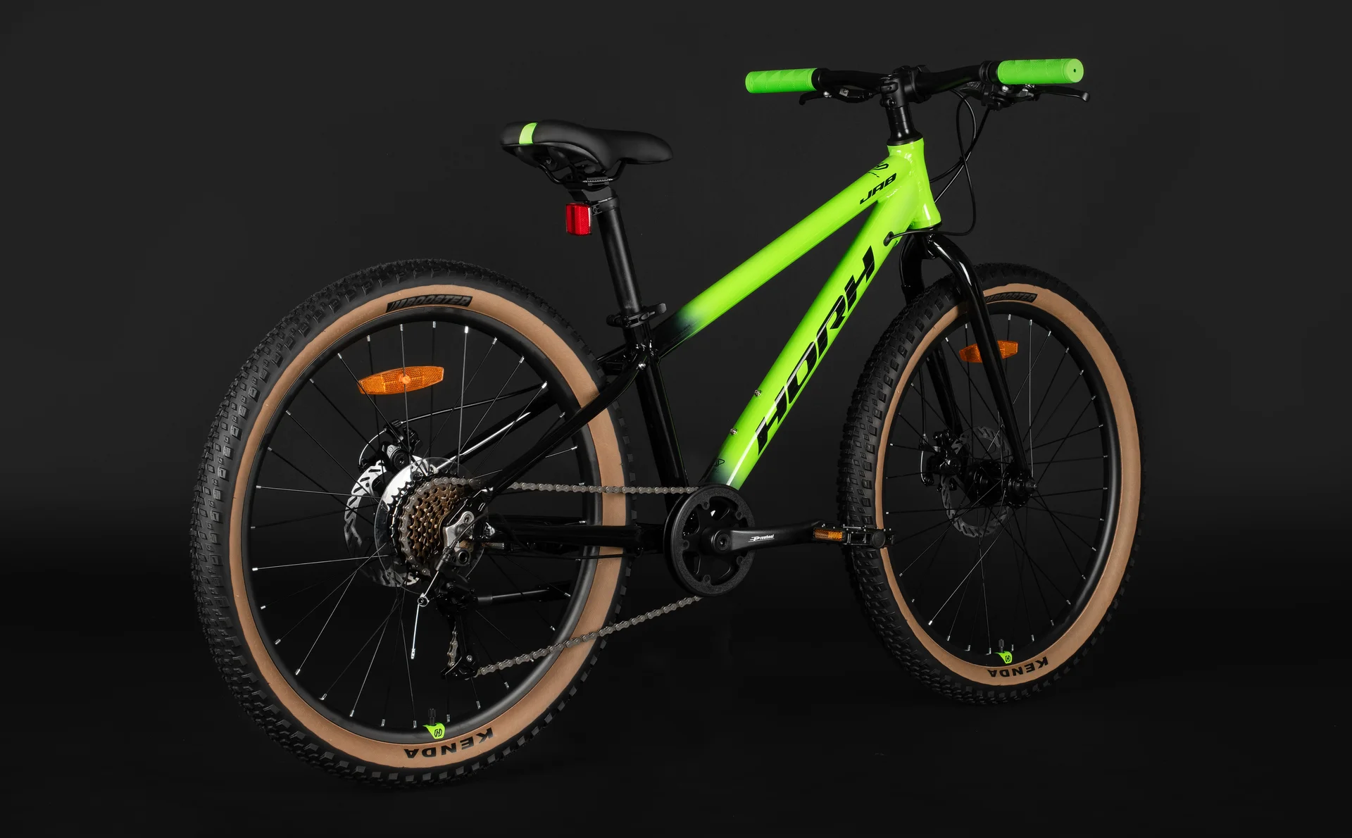 Велосипед HORH JAB JRMD 4.0 24" (2025) Green-Black - миниатюра 7