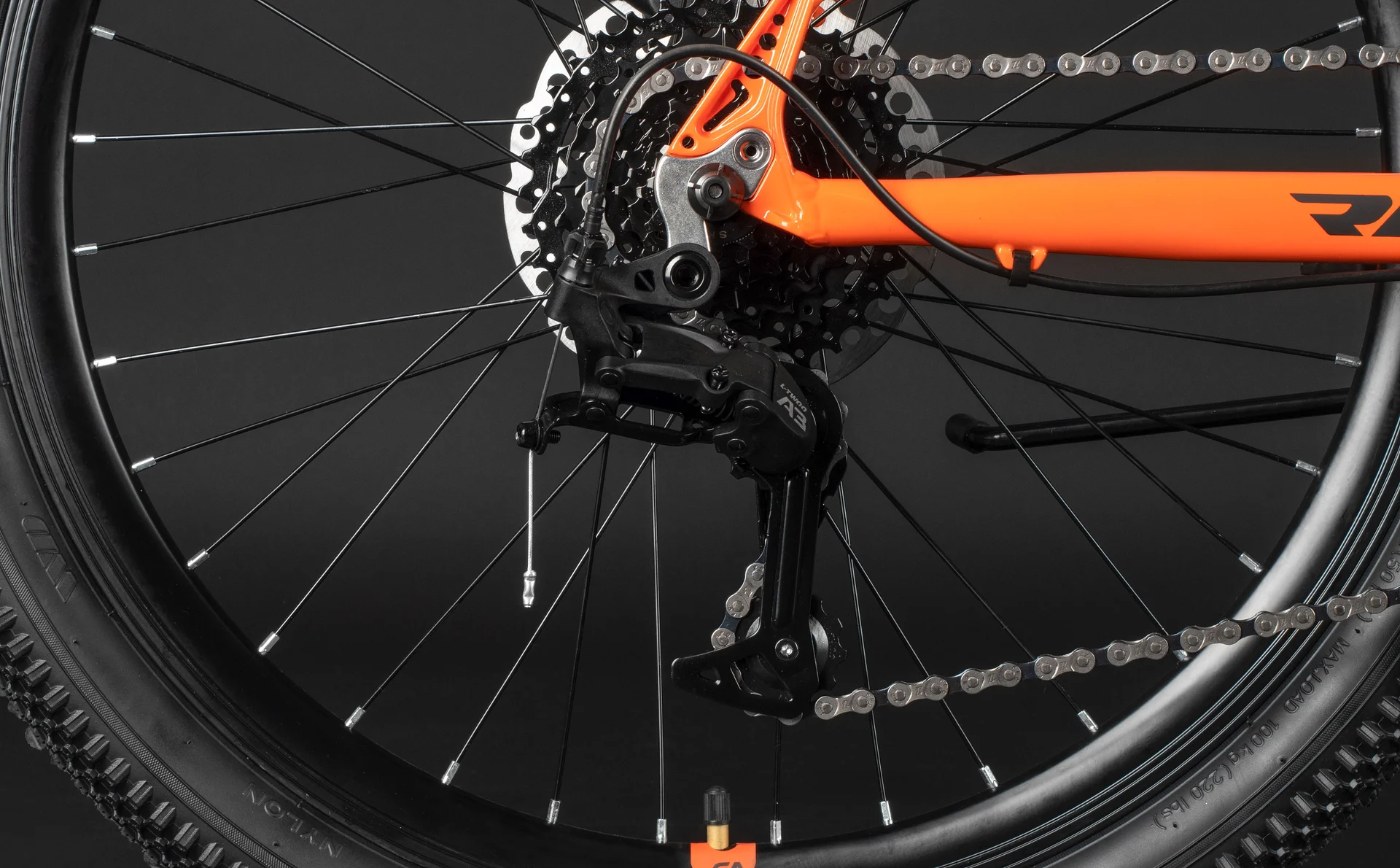 Велосипед HORH ROHAN RHD4.1 24" (2026) Orange-Black - миниатюра 15