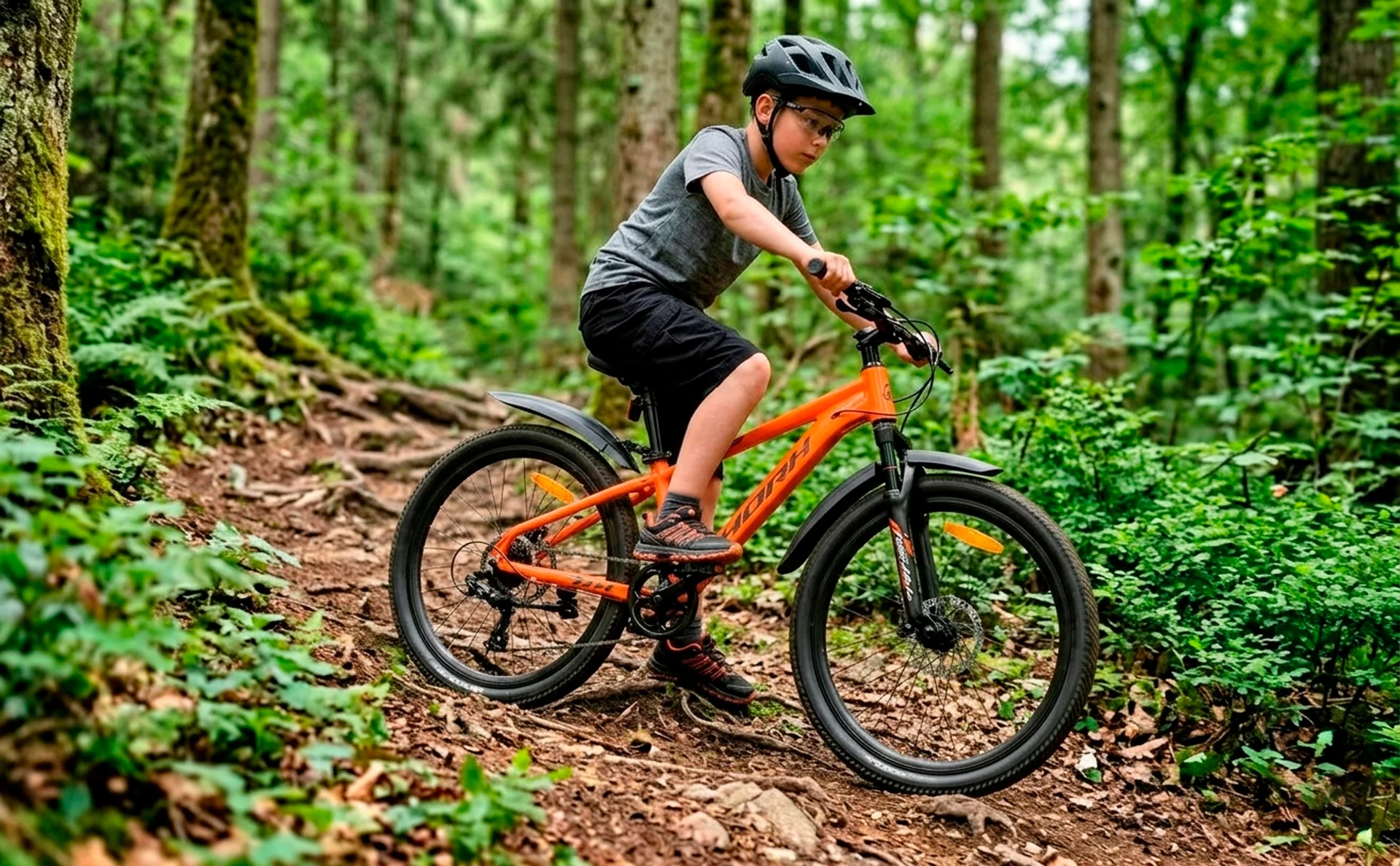 Велосипед HORH ROHAN RHD4.1 24" (2026) Orange-Black - миниатюра 4