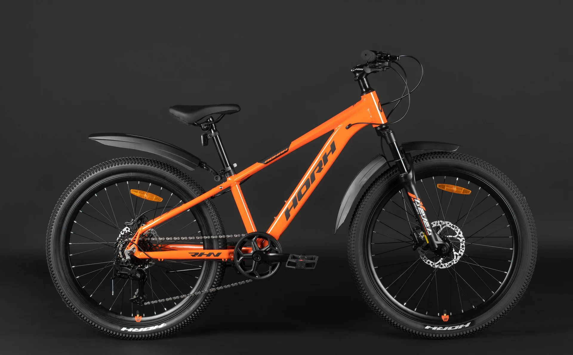 Велосипед HORH ROHAN RHD4.1 24" (2026) Orange-Black - миниатюра 5