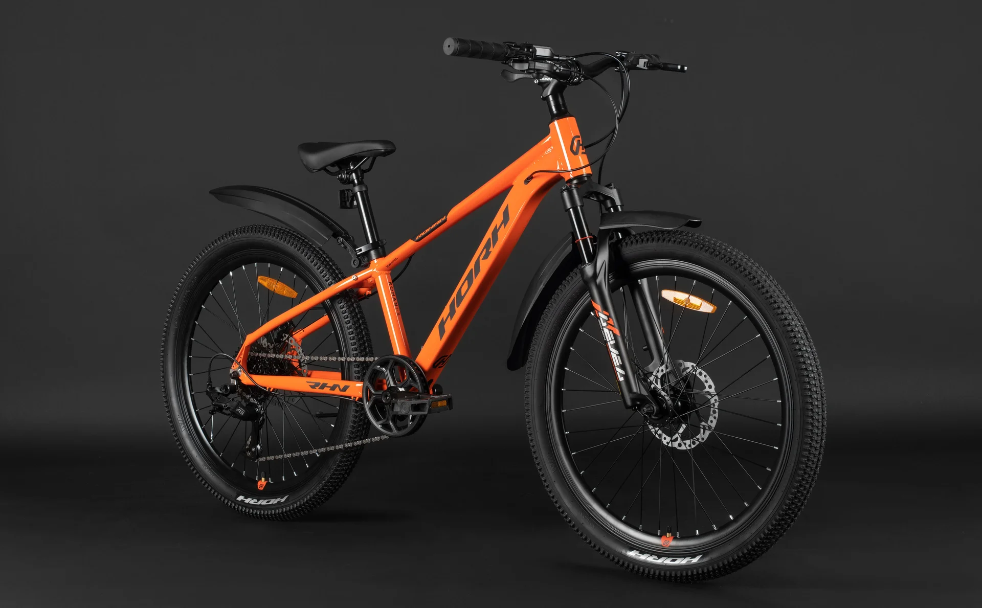 Велосипед HORH ROHAN RHD4.1 24" (2026) Orange-Black - миниатюра 6