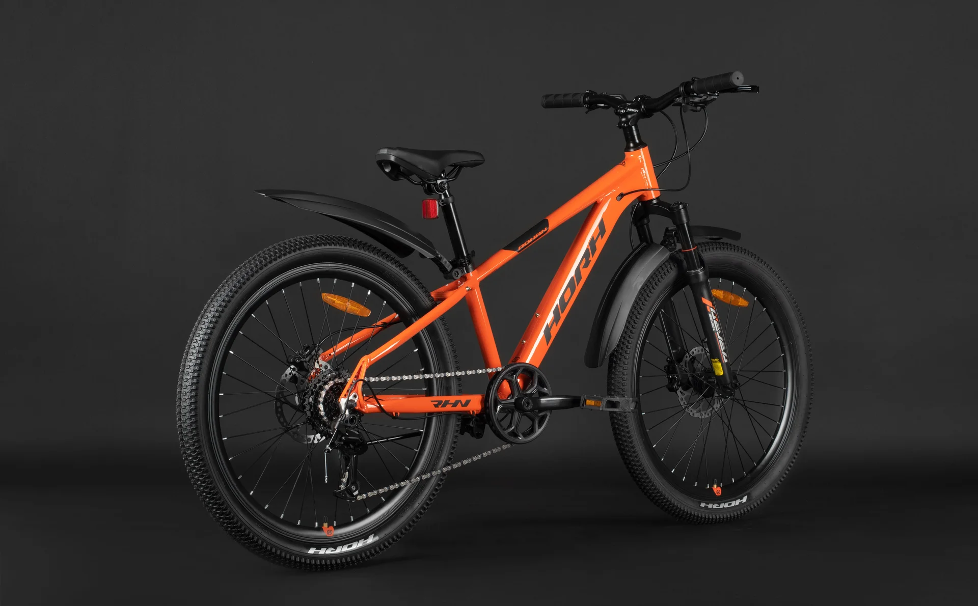 Велосипед HORH ROHAN RHD4.1 24" (2026) Orange-Black - миниатюра 7