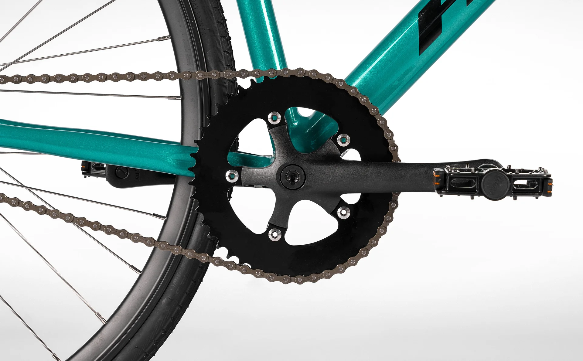 Велосипед HORH KEIRIN 700С (2026) Mint-Black - миниатюра 12