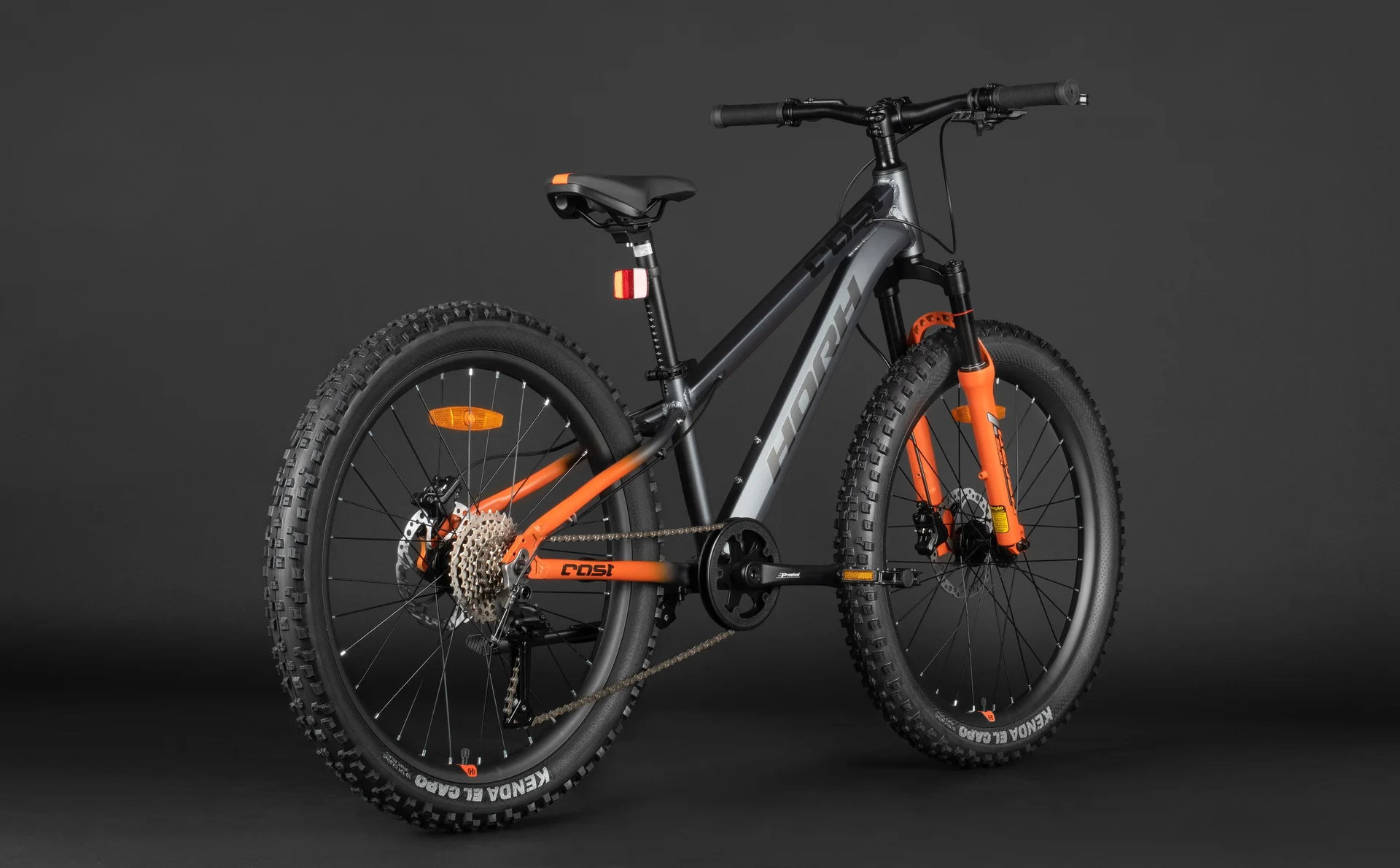 Велосипед HORH CAST HCSTHD 4.0 24" (2026) Grey-Orange-Black - миниатюра 7