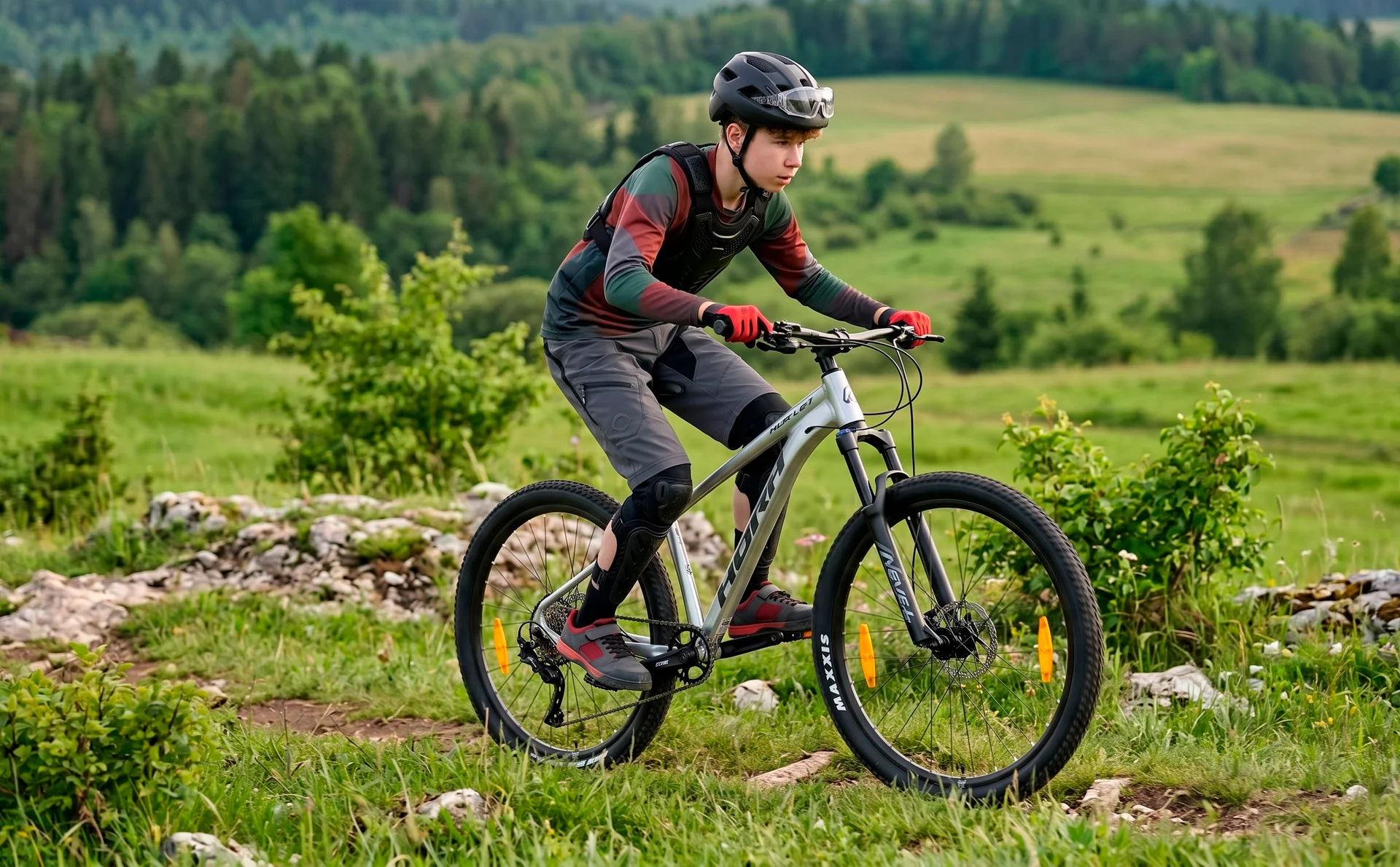 Велосипед HORH BULLET HBHD6.1 26" (2026) Light-Grey-Black - миниатюра 2