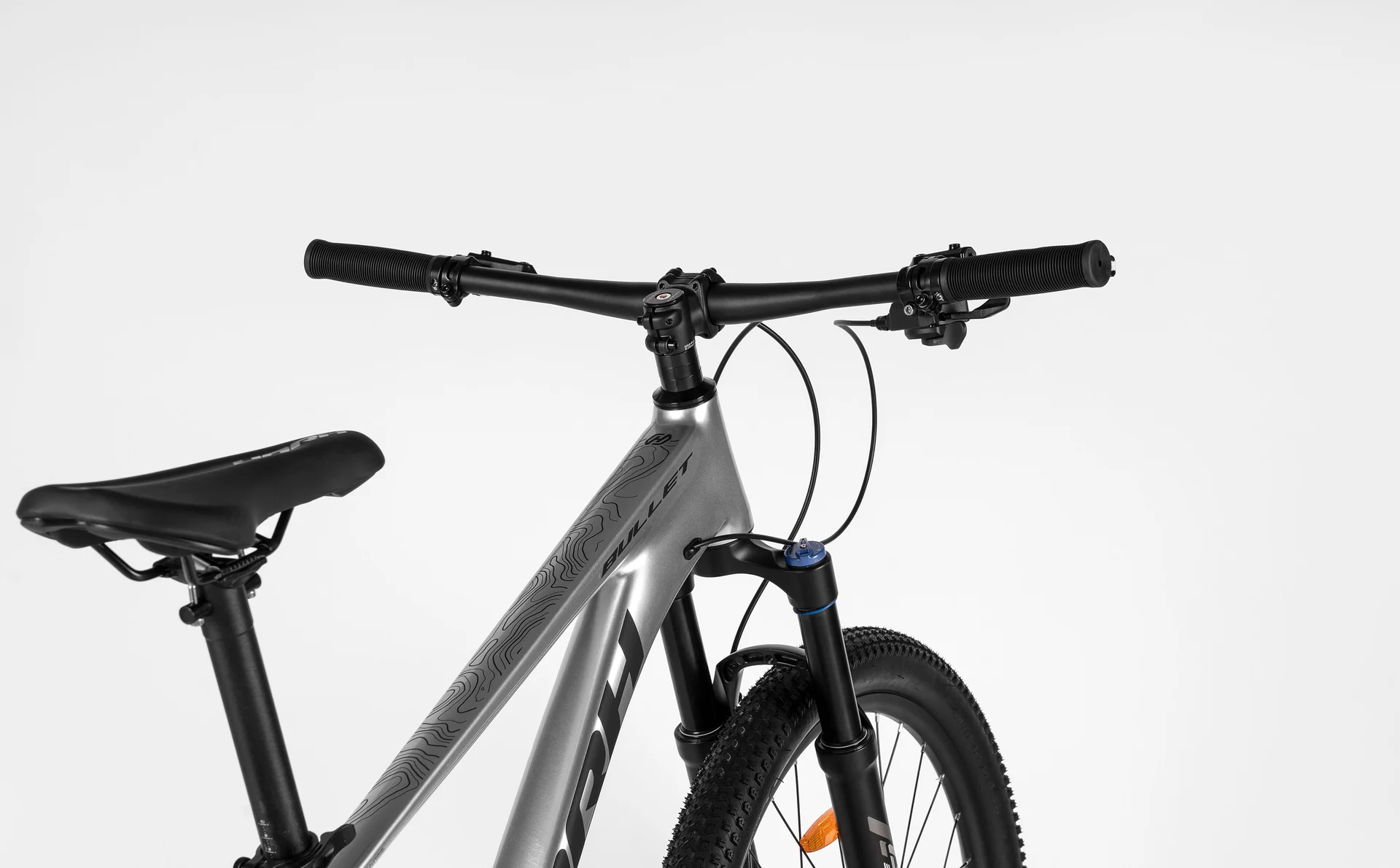 Велосипед HORH BULLET HBHD6.1 26" (2026) Light-Grey-Black - миниатюра 8